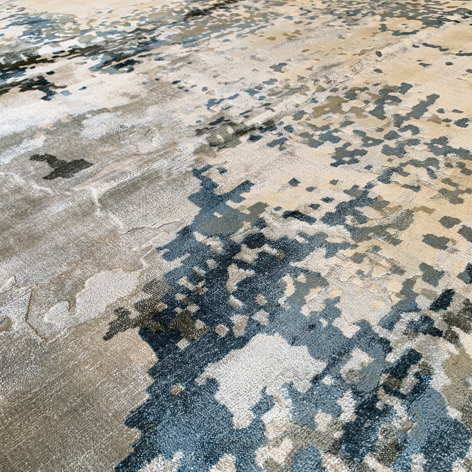 230X160 Cm Handmade Wool Rug Jh-20734-L -  Rugs - ebarza Furniture UAE | Shop Modern Furniture in Abu Dhabi & Dubai - مفروشات ايبازرا في الامارات | تسوق اثاث عصري وديكورات مميزة في دبي وابوظبي