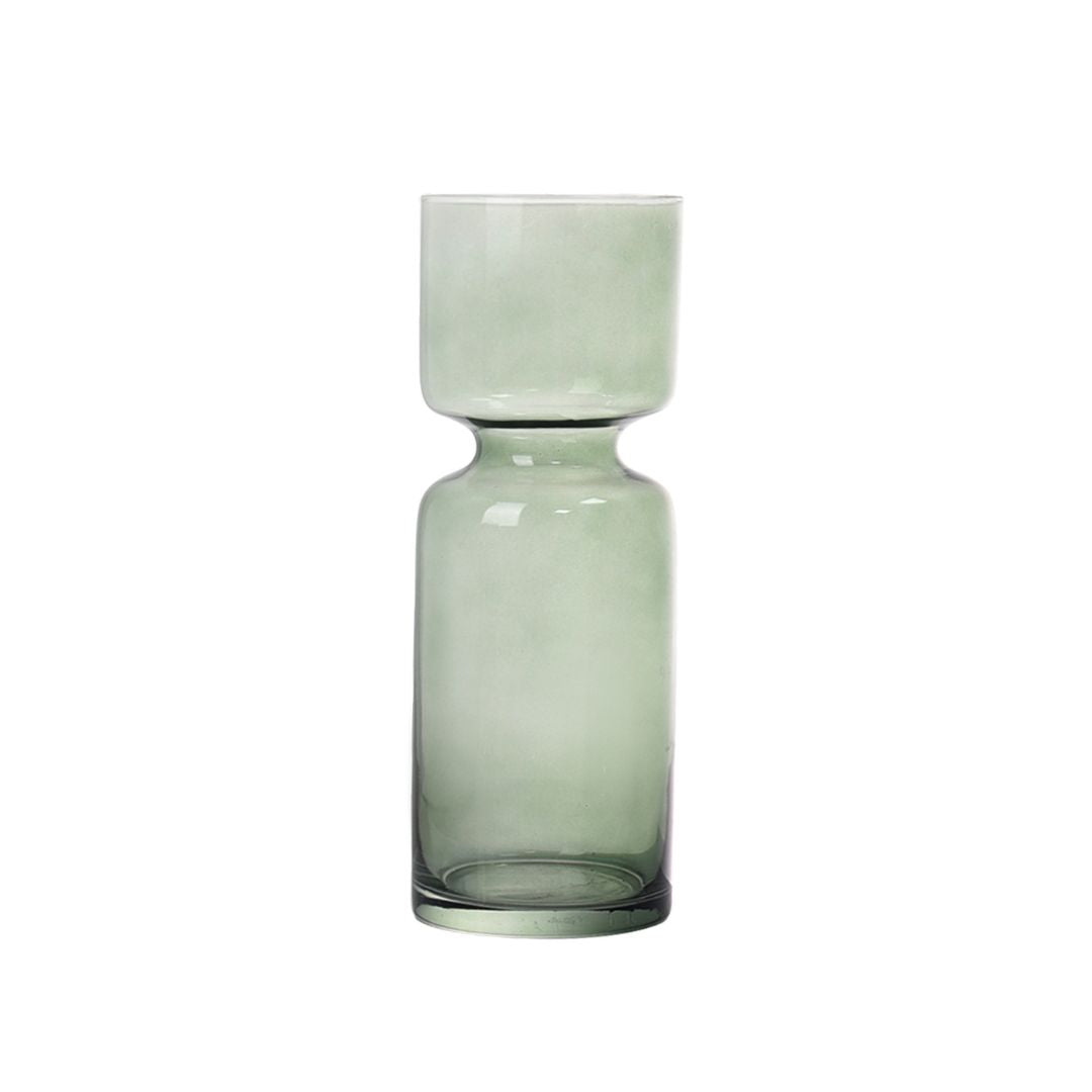 Sprayed Green Vase 23F117A -  Vases - ebarza Furniture UAE | Shop Modern Furniture in Abu Dhabi & Dubai - مفروشات ايبازرا في الامارات | تسوق اثاث عصري وديكورات مميزة في دبي وابوظبي