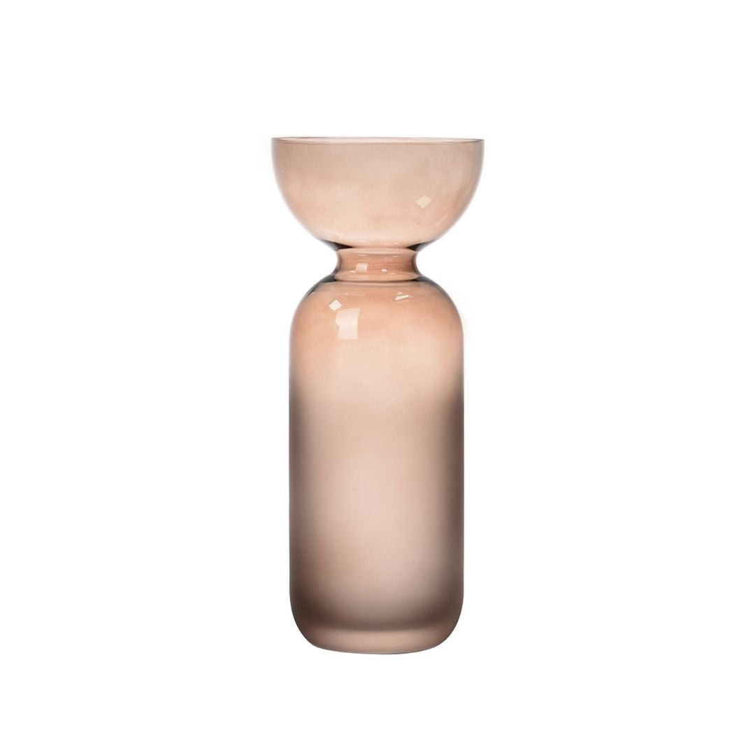 Sprayed Coffee Vase  23F117C -  Vases - ebarza Furniture UAE | Shop Modern Furniture in Abu Dhabi & Dubai - مفروشات ايبازرا في الامارات | تسوق اثاث عصري وديكورات مميزة في دبي وابوظبي