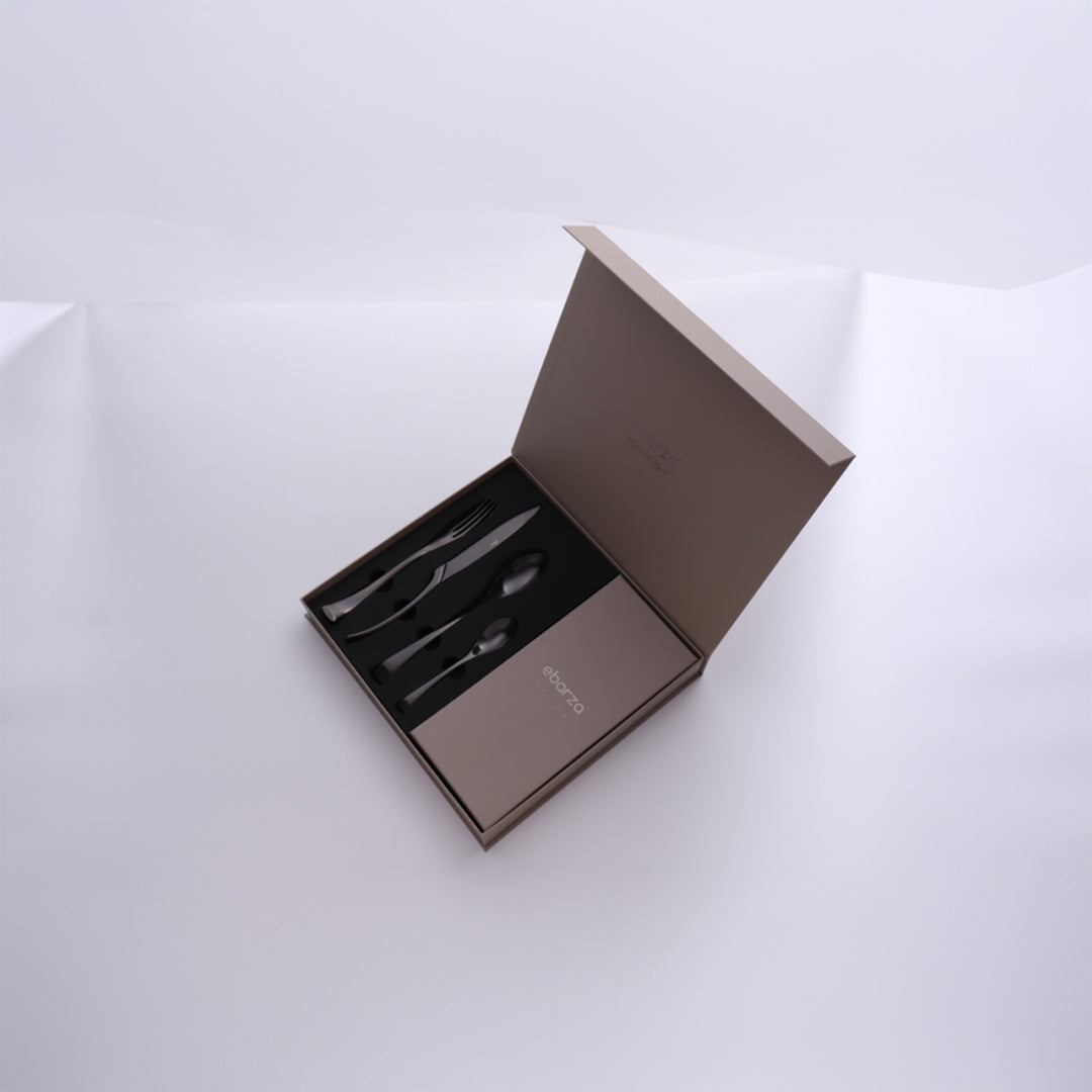 24 Pieces Noble Cutlery Set 8034MB -  Cutlery Sets - ebarza Furniture UAE | Shop Modern Furniture in Abu Dhabi & Dubai - مفروشات ايبازرا في الامارات | تسوق اثاث عصري وديكورات مميزة في دبي وابوظبي