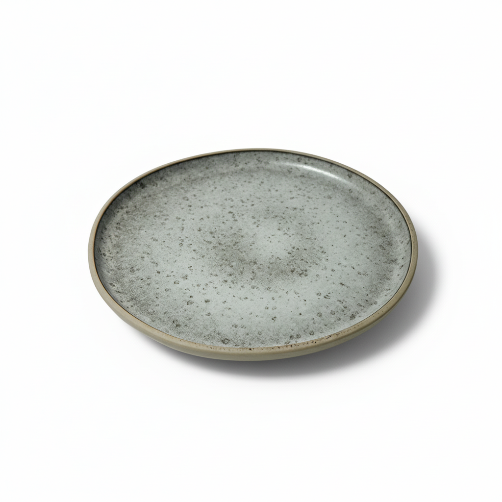 Artisan Ceramic Plate E837-P-08268  9 -  Plates - ebarza Furniture UAE | Shop Modern Furniture in Abu Dhabi & Dubai - مفروشات ايبازرا في الامارات | تسوق اثاث عصري وديكورات مميزة في دبي وابوظبي
