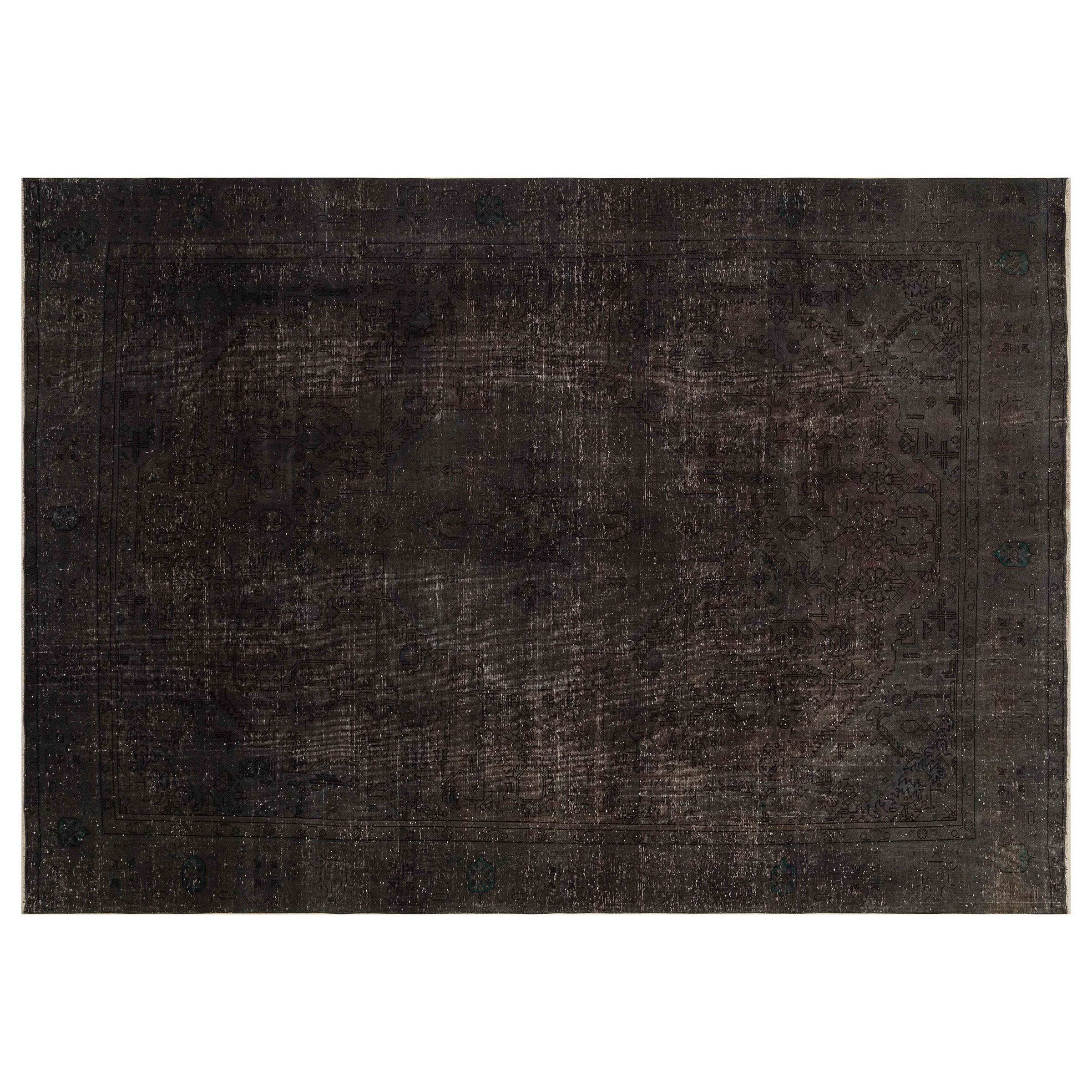 279 X 385 Anatolian Hand  Knotted Carpet Vintage Style 2897 -  Rugs - ebarza Furniture UAE | Shop Modern Furniture in Abu Dhabi & Dubai - مفروشات ايبازرا في الامارات | تسوق اثاث عصري وديكورات مميزة في دبي وابوظبي