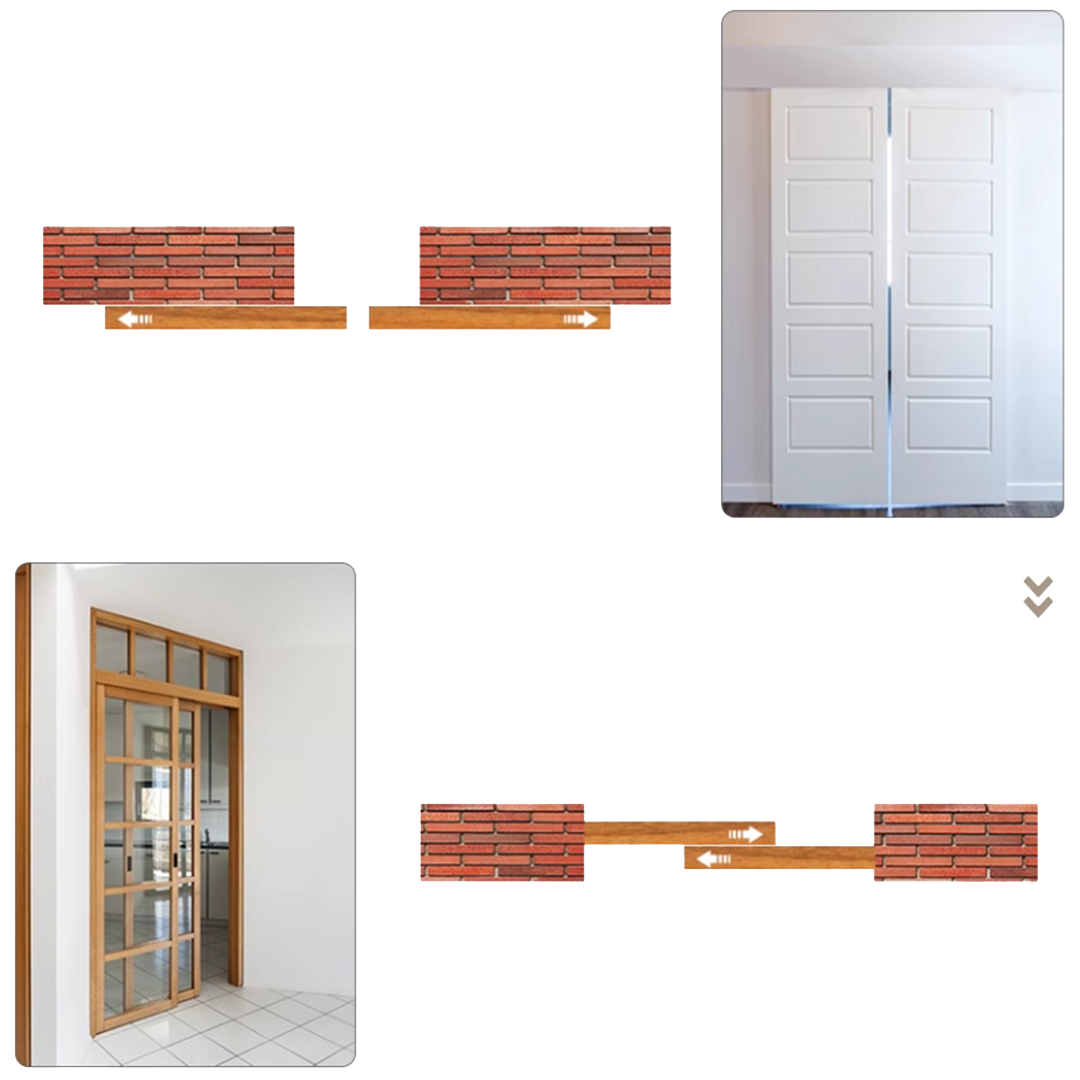 GlidePro Sliding Door - FW.5612 -  Door Rails - ebarza Furniture UAE | Shop Modern Furniture in Abu Dhabi & Dubai - مفروشات ايبازرا في الامارات | تسوق اثاث عصري وديكورات مميزة في دبي وابوظبي