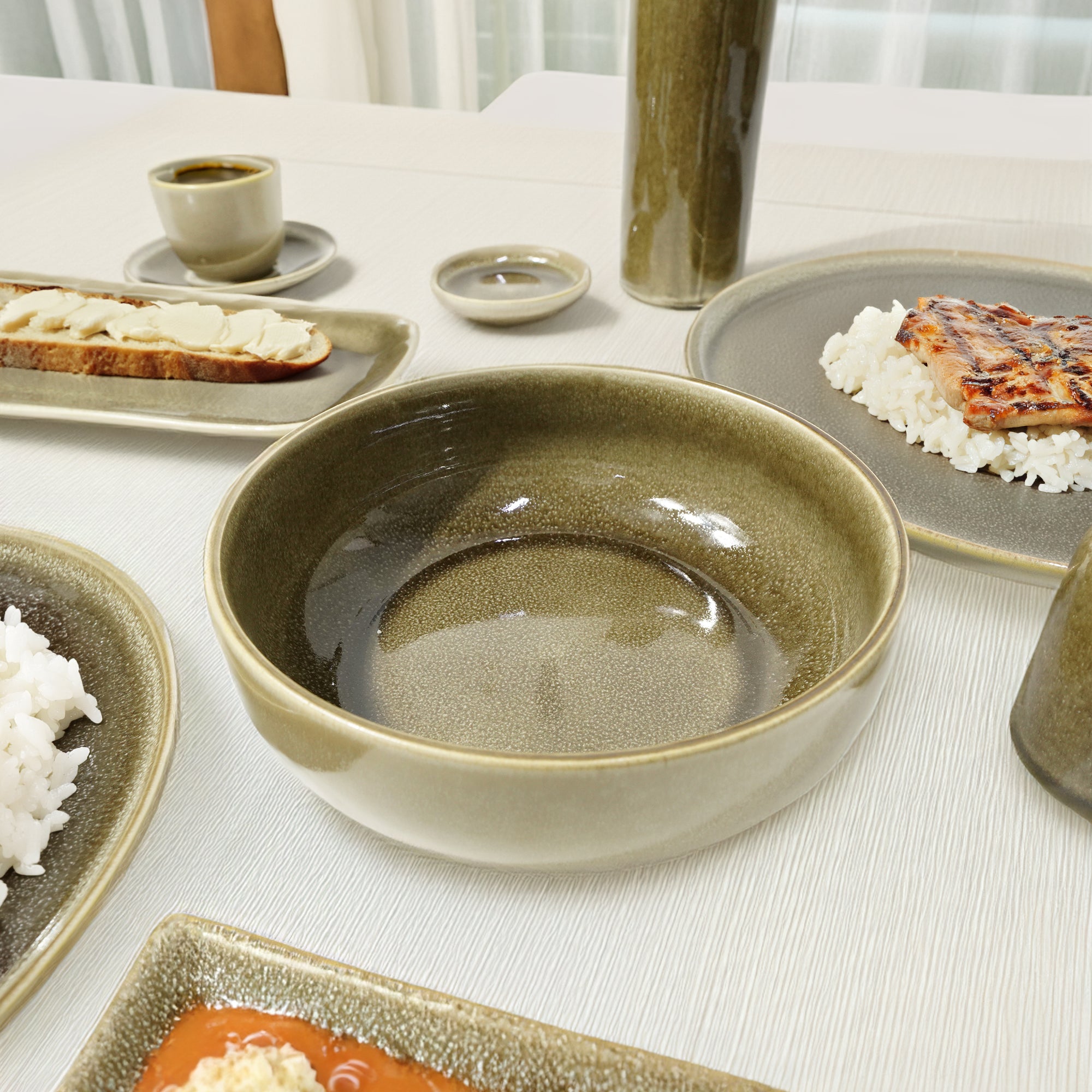 Browny Bowl HZ4312 -  Bowls - ebarza Furniture UAE | Shop Modern Furniture in Abu Dhabi & Dubai - مفروشات ايبازرا في الامارات | تسوق اثاث عصري وديكورات مميزة في دبي وابوظبي