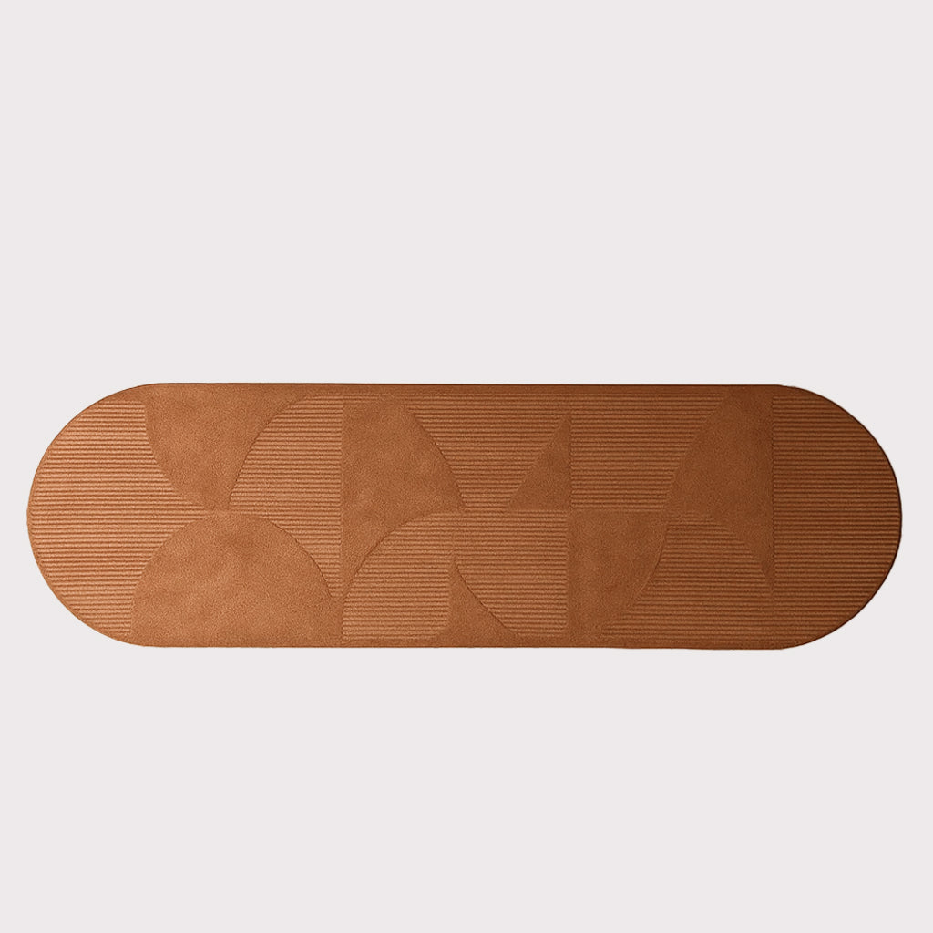 350X100 Cm KALEIDOSCOPE WOOL CLAY COLOR RUG JH-22745 -  Rugs - ebarza Furniture UAE | Shop Modern Furniture in Abu Dhabi & Dubai - مفروشات ايبازرا في الامارات | تسوق اثاث عصري وديكورات مميزة في دبي وابوظبي