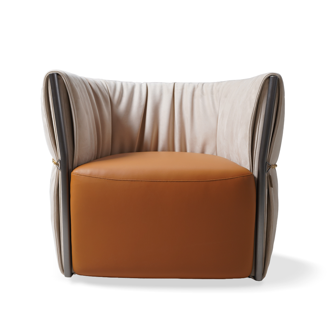 Pre-order 35 Days Delivery Baxter Armchair - PS-A134 -  Armchairs - ebarza Furniture UAE | Shop Modern Furniture in Abu Dhabi & Dubai - مفروشات ايبازرا في الامارات | تسوق اثاث عصري وديكورات مميزة في دبي وابوظبي
