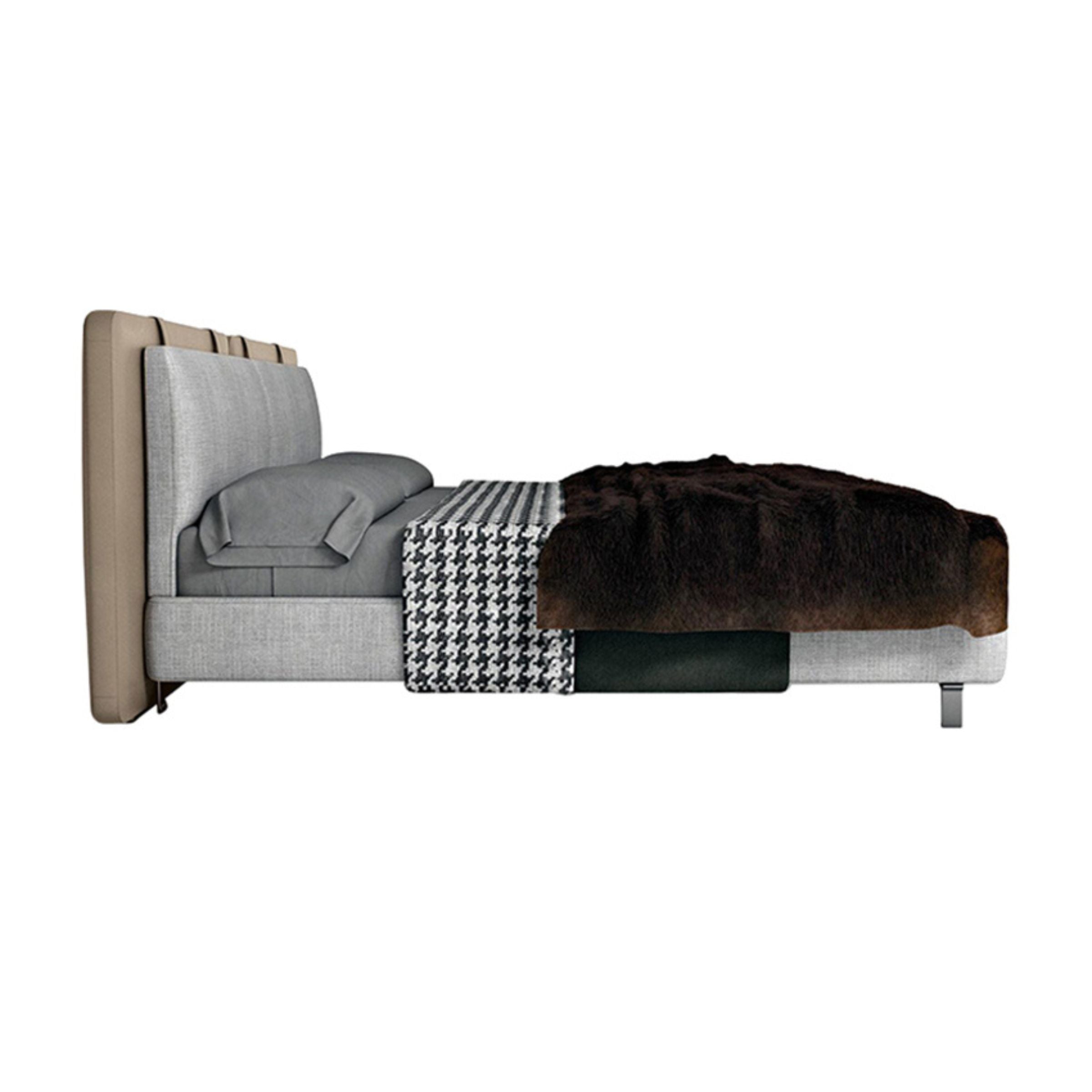 Palermo King Size Bed MLL-F01 -  Bedsteads - ebarza Furniture UAE | Shop Modern Furniture in Abu Dhabi & Dubai - مفروشات ايبازرا في الامارات | تسوق اثاث عصري وديكورات مميزة في دبي وابوظبي