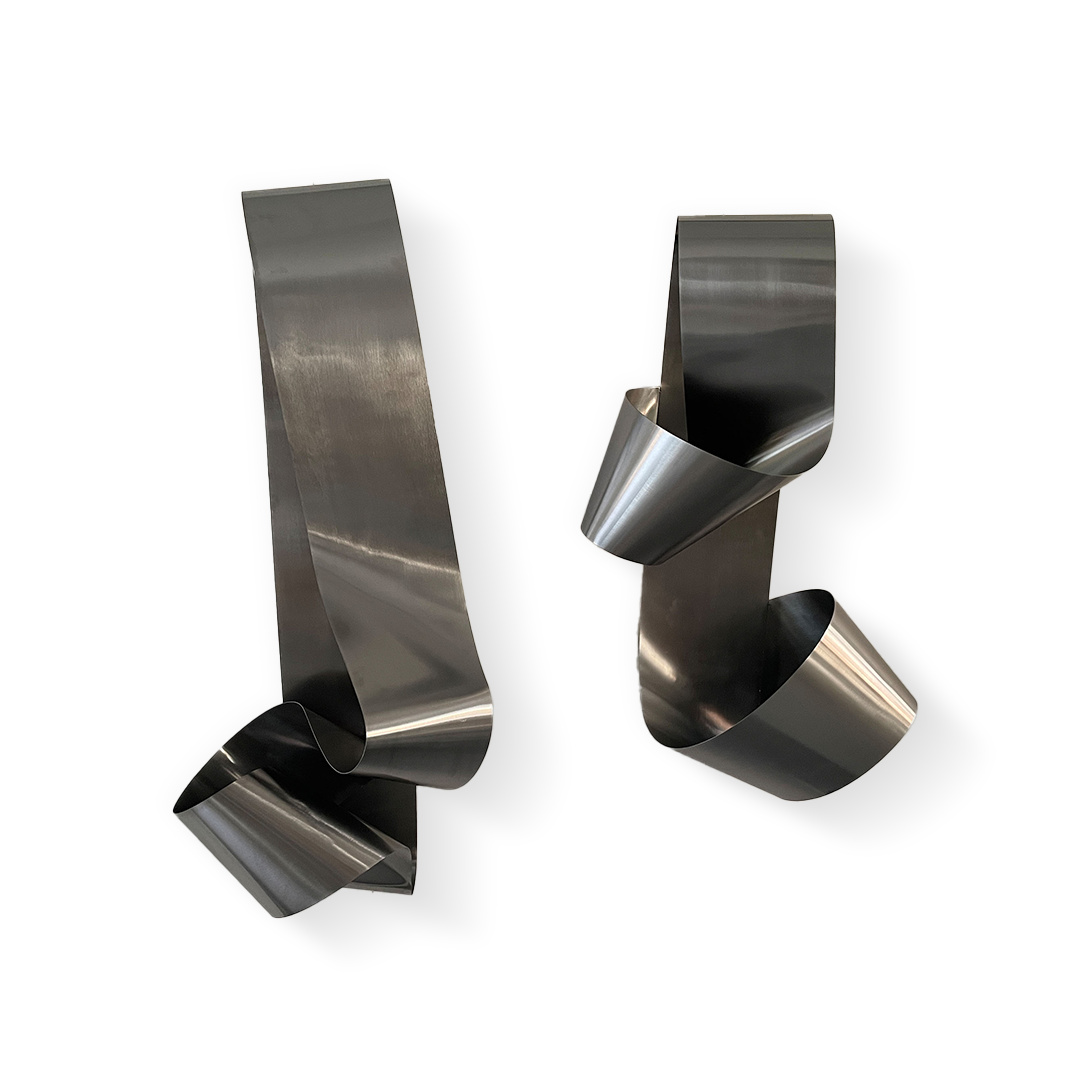Set of 2 Hand Crafted Stainless Steel Artwork BG20230020-B -  Artwork - ebarza Furniture UAE | Shop Modern Furniture in Abu Dhabi & Dubai - مفروشات ايبازرا في الامارات | تسوق اثاث عصري وديكورات مميزة في دبي وابوظبي