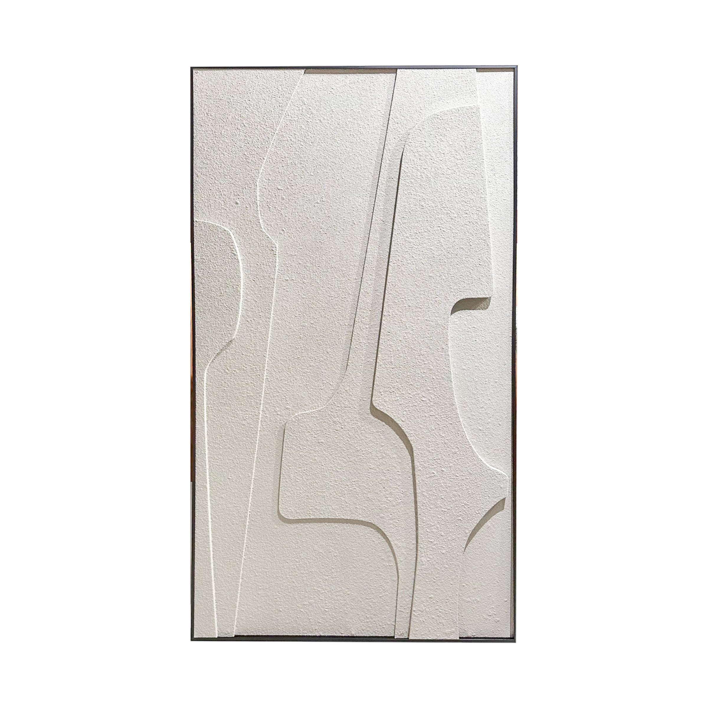 Levels Hand Painted Art Foam Carving Painting 80*160cm SOASAMPLE021 -  Paintings - ebarza Furniture UAE | Shop Modern Furniture in Abu Dhabi & Dubai - مفروشات ايبازرا في الامارات | تسوق اثاث عصري وديكورات مميزة في دبي وابوظبي