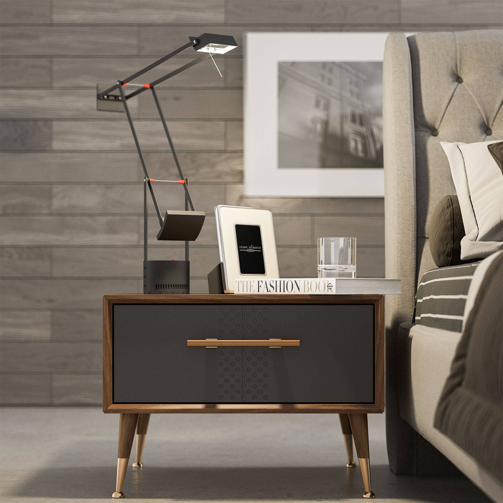As Is - Alvin Bedside Table Alvine001-Table -  DISPLAY ITEM - ebarza Furniture UAE | Shop Modern Furniture in Abu Dhabi & Dubai - مفروشات ايبازرا في الامارات | تسوق اثاث عصري وديكورات مميزة في دبي وابوظبي