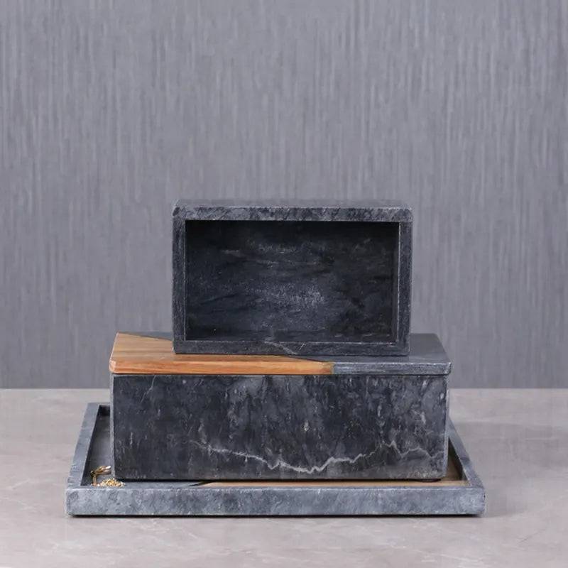 2X Handmade Decorative/Jewelry Box Fb-T2006A+B -  Decorative Boxes - ebarza Furniture UAE | Shop Modern Furniture in Abu Dhabi & Dubai - مفروشات ايبازرا في الامارات | تسوق اثاث عصري وديكورات مميزة في دبي وابوظبي
