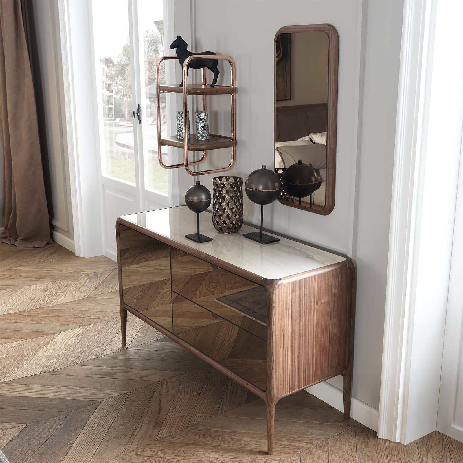 Display Item - 2X Icon Bedside Table Icon001-Sidetable Nakheel -  DISPLAY ITEM - ebarza Furniture UAE | Shop Modern Furniture in Abu Dhabi & Dubai - مفروشات ايبازرا في الامارات | تسوق اثاث عصري وديكورات مميزة في دبي وابوظبي