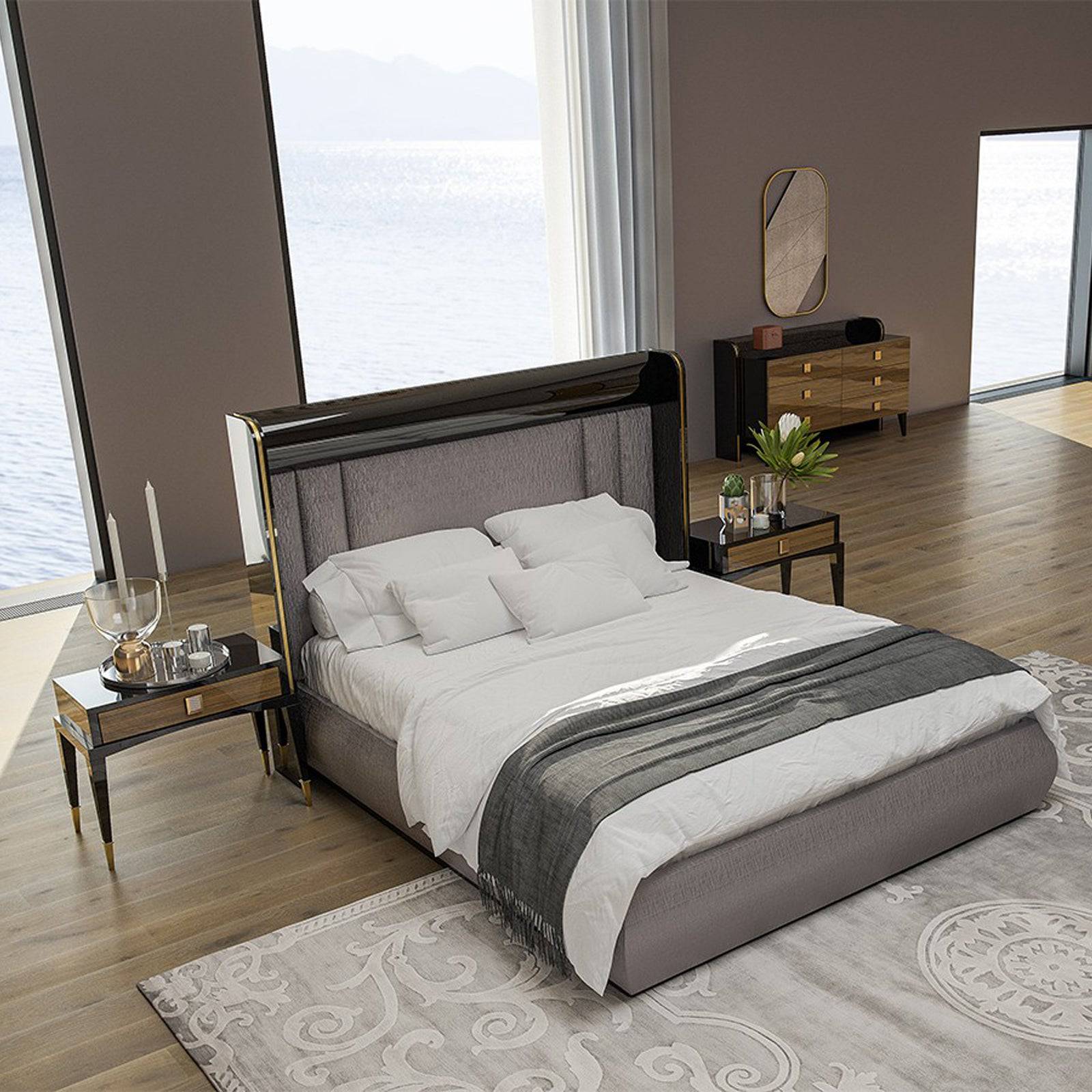 2X Kant Bedside Table  Kant-Bedsidetable -  Bedside Tables - ebarza Furniture UAE | Shop Modern Furniture in Abu Dhabi & Dubai - مفروشات ايبازرا في الامارات | تسوق اثاث عصري وديكورات مميزة في دبي وابوظبي