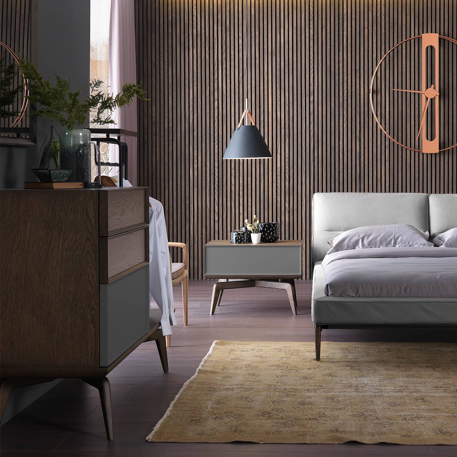 2X Ligna Bedside Table Ligna009-Sidetable -  Bedside Tables - ebarza Furniture UAE | Shop Modern Furniture in Abu Dhabi & Dubai - مفروشات ايبازرا في الامارات | تسوق اثاث عصري وديكورات مميزة في دبي وابوظبي
