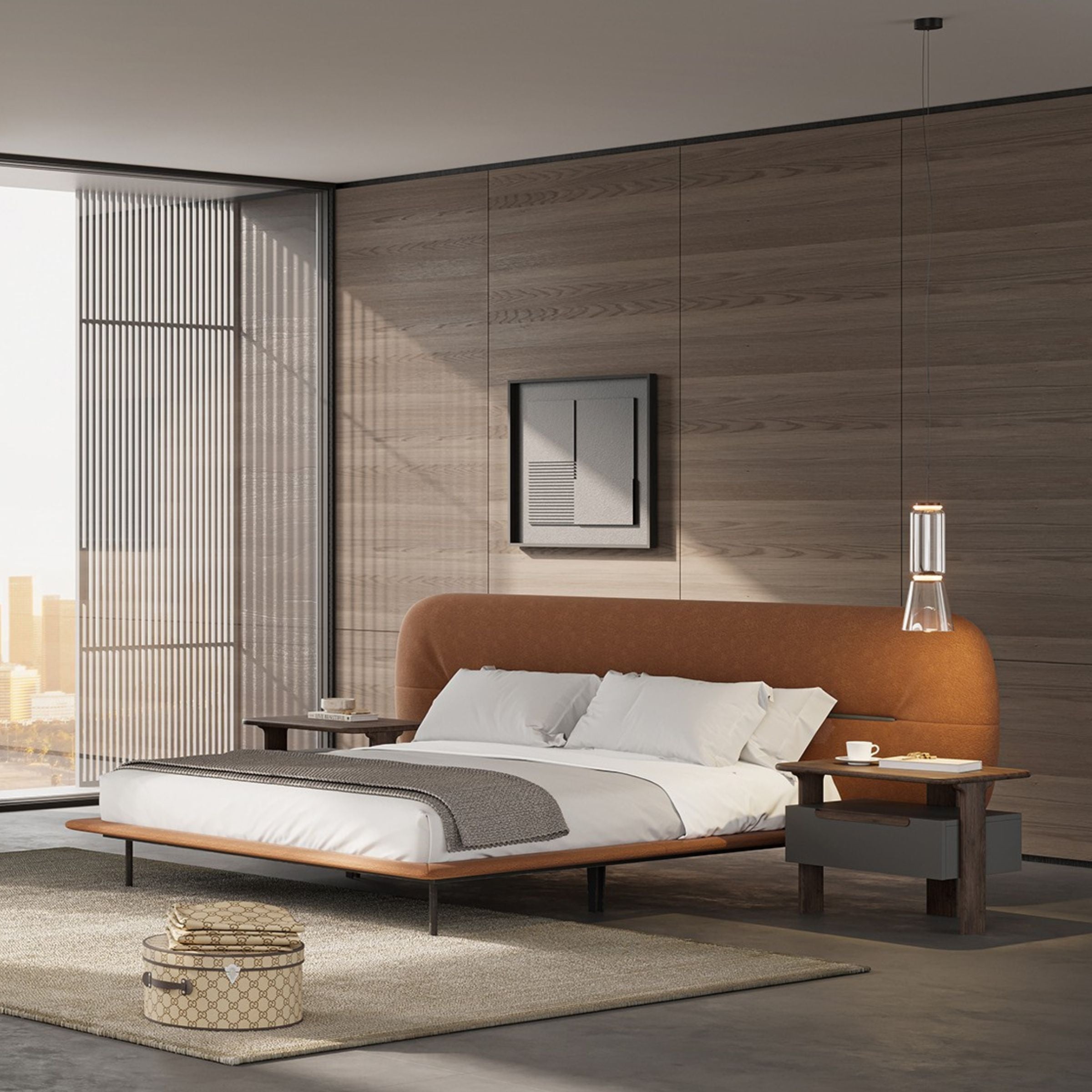 2X Lova Bedside Tables YOLVA-2NS -  Bedside Tables - ebarza Furniture UAE | Shop Modern Furniture in Abu Dhabi & Dubai - مفروشات ايبازرا في الامارات | تسوق اثاث عصري وديكورات مميزة في دبي وابوظبي