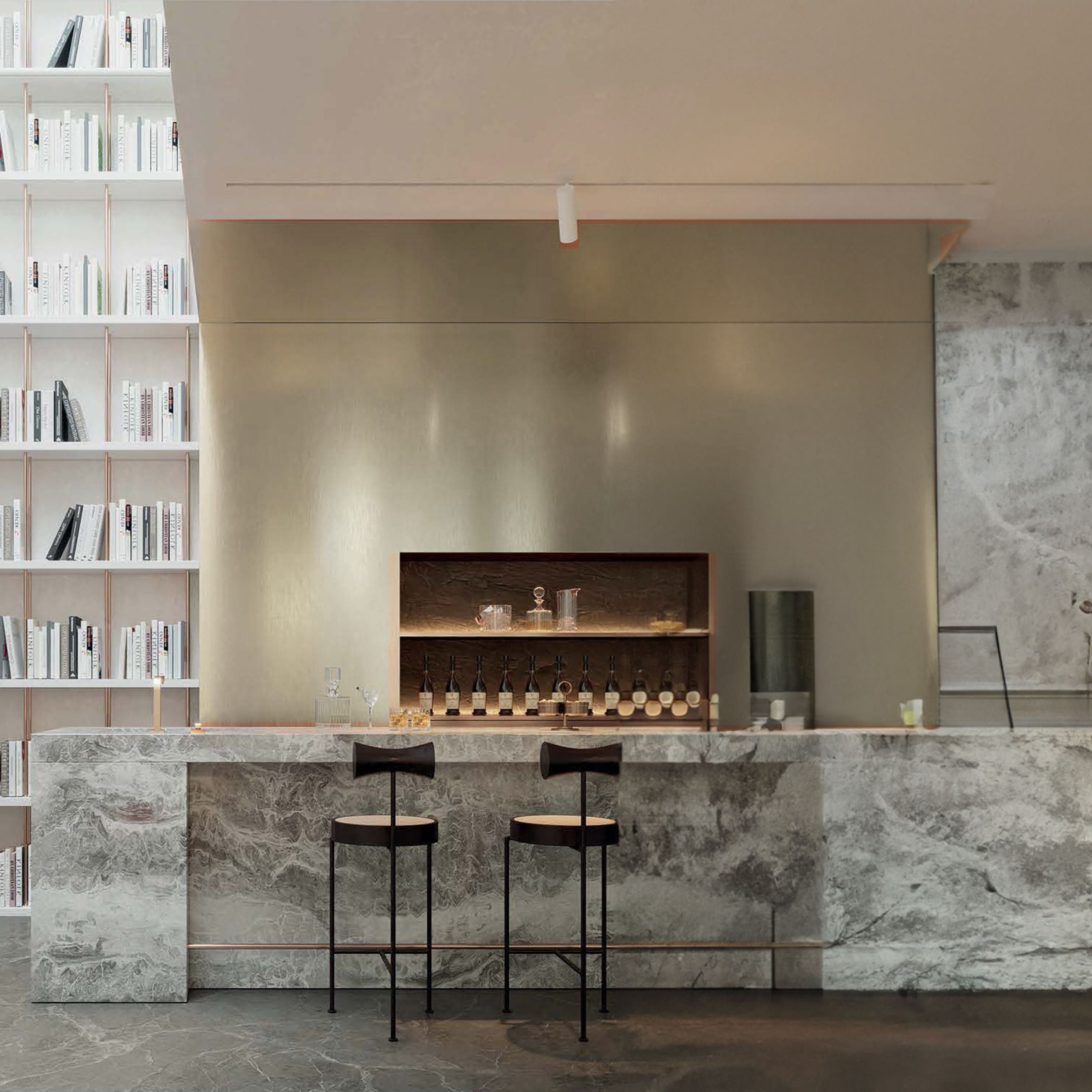 300*120 cm WPC DECORATION PANEL Gold-brushed Wall PANEL GH94 -  Wall Panels - ebarza Furniture UAE | Shop Modern Furniture in Abu Dhabi & Dubai - مفروشات ايبازرا في الامارات | تسوق اثاث عصري وديكورات مميزة في دبي وابوظبي