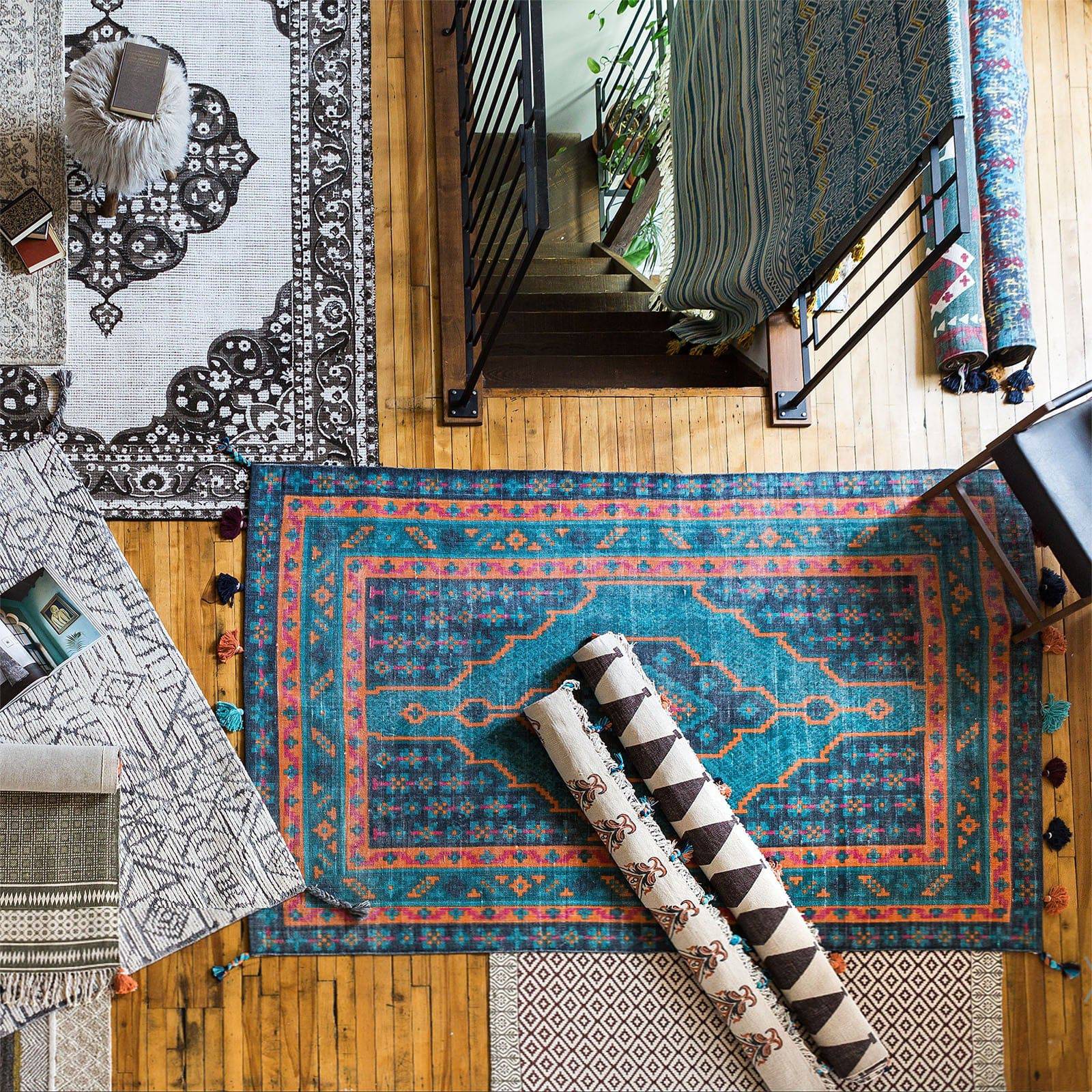 AS IS - 300X200 Cm  Handmade Rug Kalgan-Kgn-10-Xl -  DISPLAY ITEM - ebarza Furniture UAE | Shop Modern Furniture in Abu Dhabi & Dubai - مفروشات ايبازرا في الامارات | تسوق اثاث عصري وديكورات مميزة في دبي وابوظبي