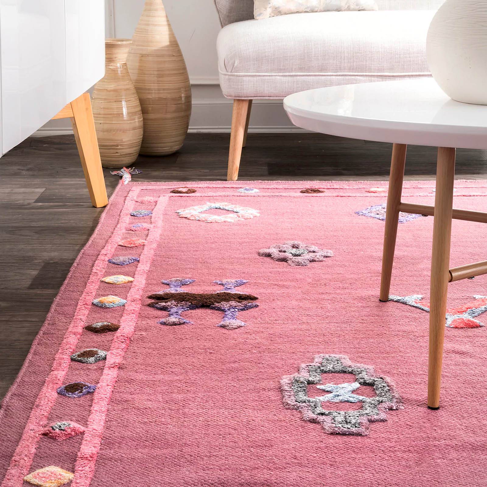 As Is - 300X200 Cm Morocco Handmade Wool Rug Jh-20009-Xl -  DISPLAY ITEM - ebarza Furniture UAE | Shop Modern Furniture in Abu Dhabi & Dubai - مفروشات ايبازرا في الامارات | تسوق اثاث عصري وديكورات مميزة في دبي وابوظبي