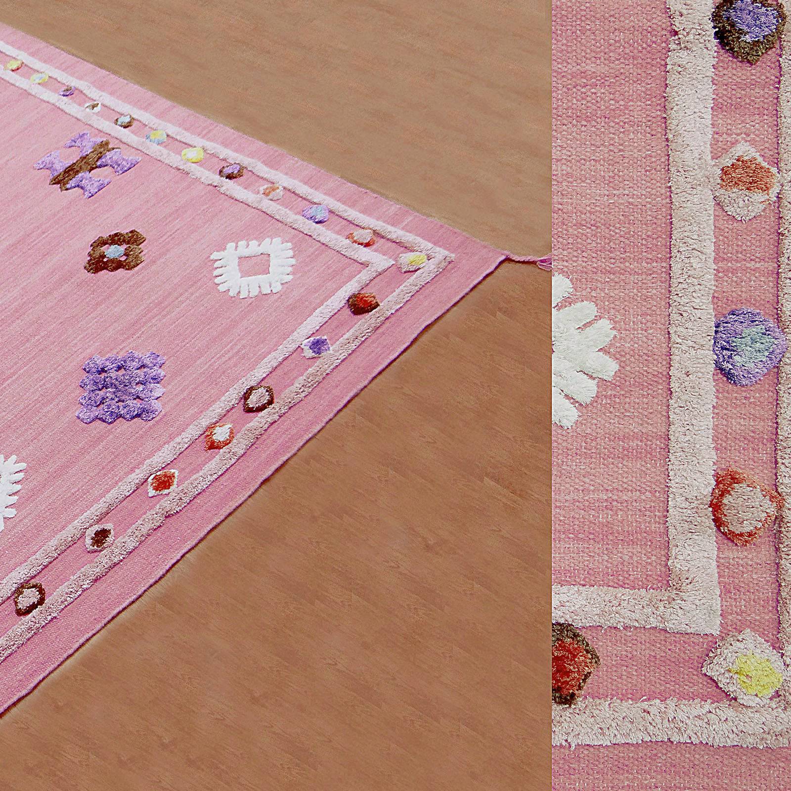 As Is - 300X200 Cm Morocco Handmade Wool Rug Jh-20009-Xl -  DISPLAY ITEM - ebarza Furniture UAE | Shop Modern Furniture in Abu Dhabi & Dubai - مفروشات ايبازرا في الامارات | تسوق اثاث عصري وديكورات مميزة في دبي وابوظبي