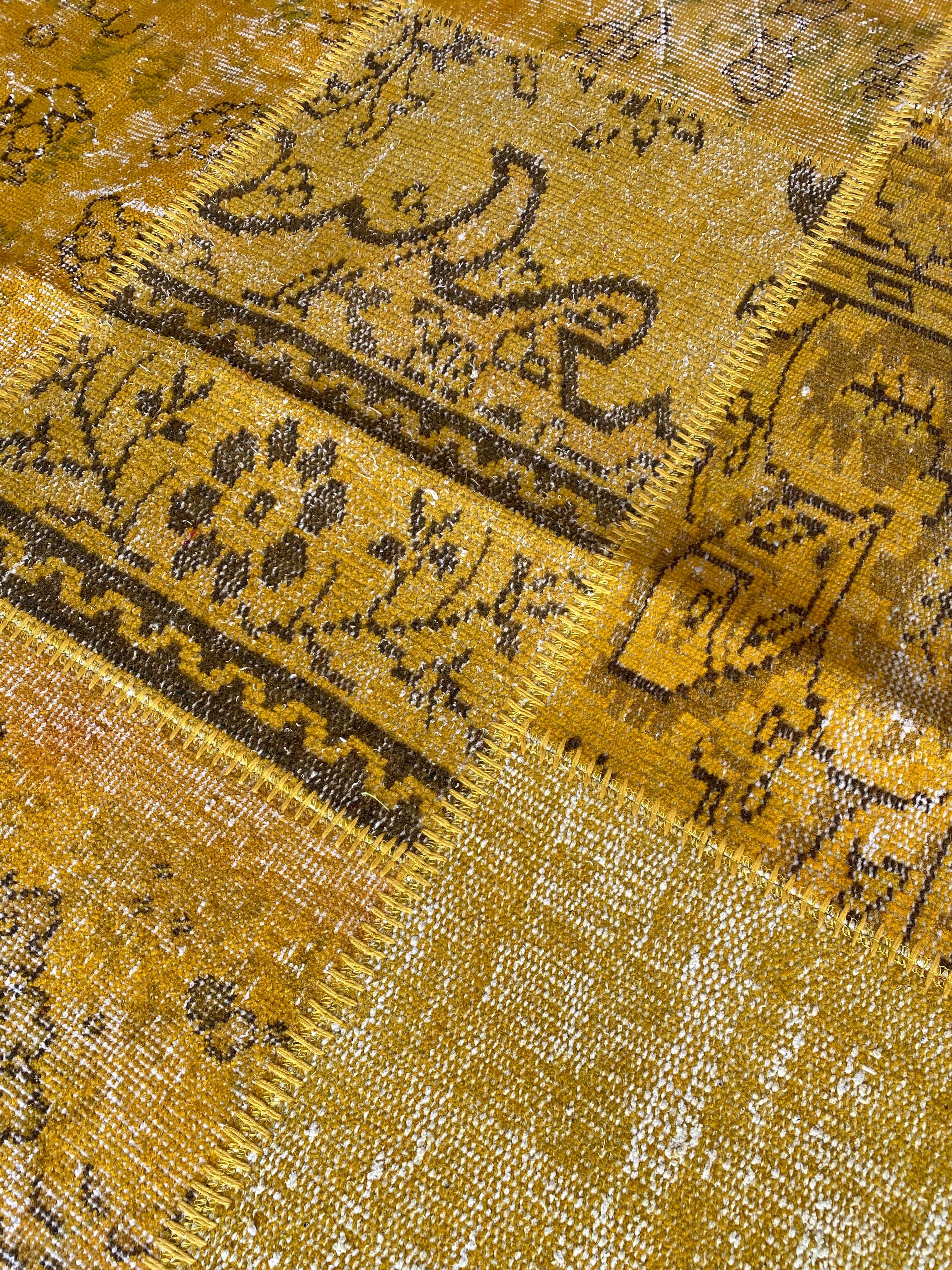 300X200Cm Hali X-Bursa Handmade Over Dyed Rug   Pw063 -  Rugs - ebarza Furniture UAE | Shop Modern Furniture in Abu Dhabi & Dubai - مفروشات ايبازرا في الامارات | تسوق اثاث عصري وديكورات مميزة في دبي وابوظبي