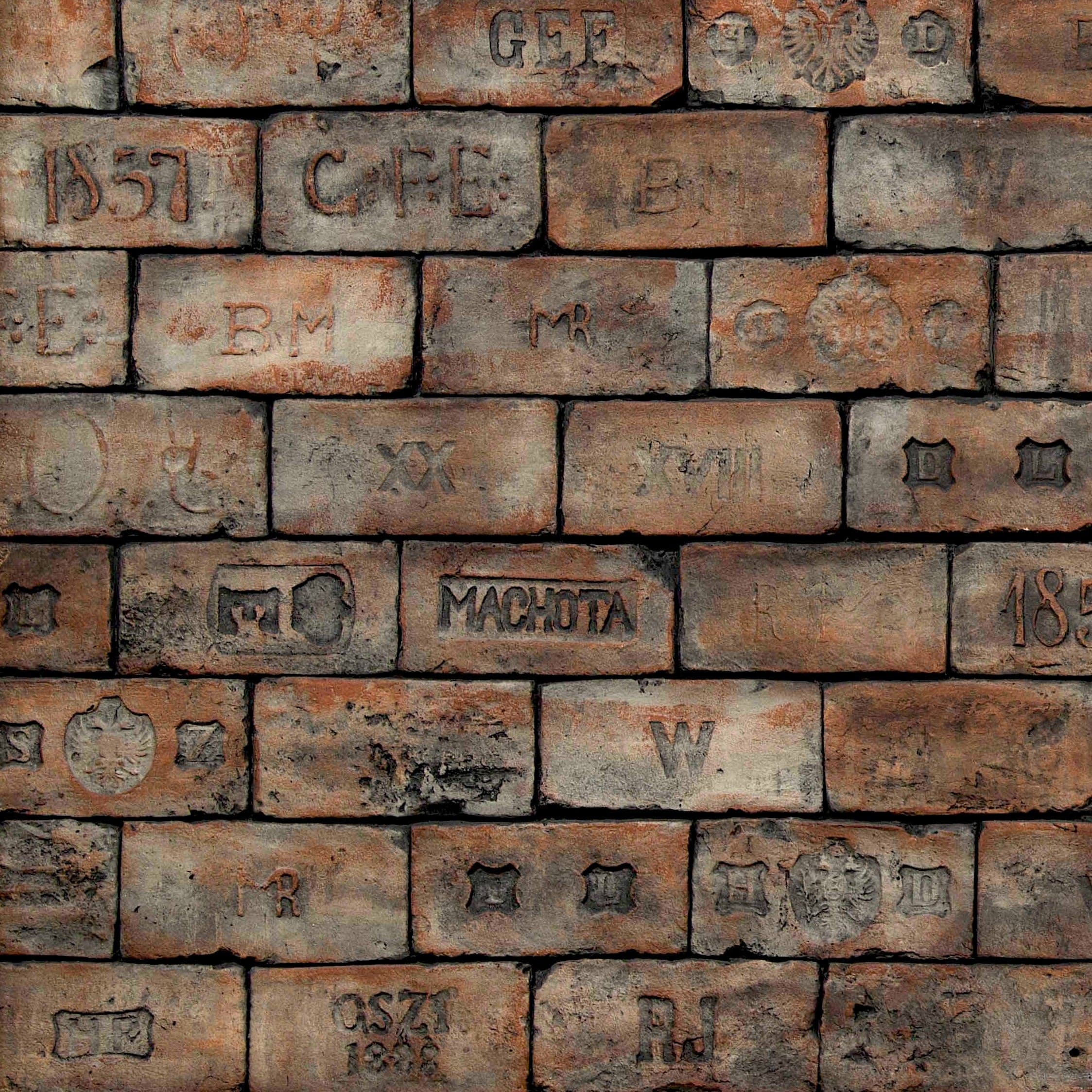 301X118Cm Heritage Xviii Eclectic Bricks Decoration  Wall Panel B-544 -  Wall Panels - ebarza Furniture UAE | Shop Modern Furniture in Abu Dhabi & Dubai - مفروشات ايبازرا في الامارات | تسوق اثاث عصري وديكورات مميزة في دبي وابوظبي
