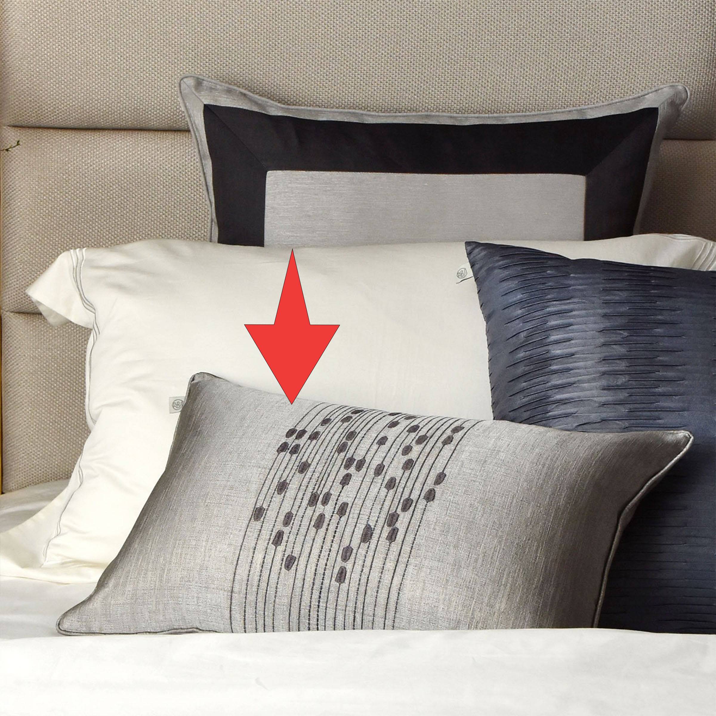 30X55 Cm Charpy Embroidered Throw Cushion Ecc-019 -  Cushions - ebarza Furniture UAE | Shop Modern Furniture in Abu Dhabi & Dubai - مفروشات ايبازرا في الامارات | تسوق اثاث عصري وديكورات مميزة في دبي وابوظبي