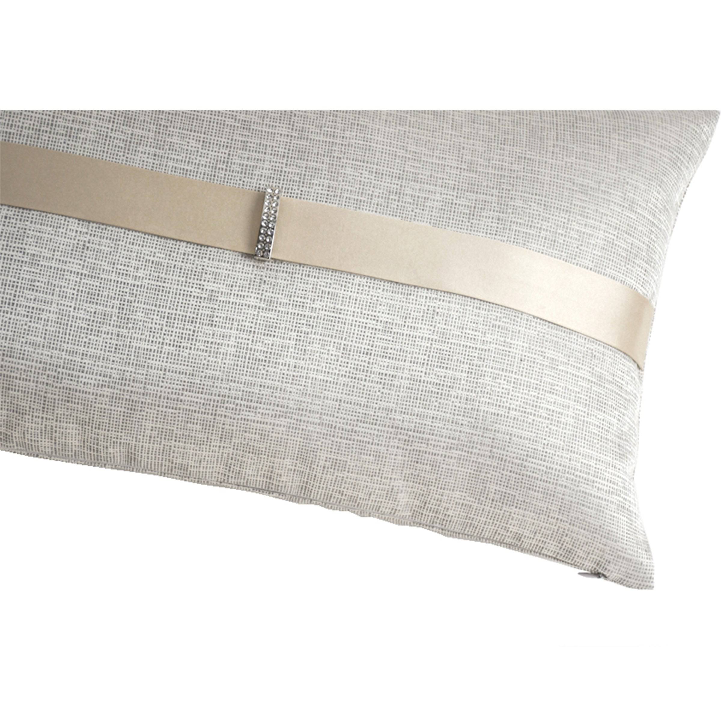 30X55 Cm Diamond Buckle Jacquard Pillow Ecc-025 -  Cushions - ebarza Furniture UAE | Shop Modern Furniture in Abu Dhabi & Dubai - مفروشات ايبازرا في الامارات | تسوق اثاث عصري وديكورات مميزة في دبي وابوظبي