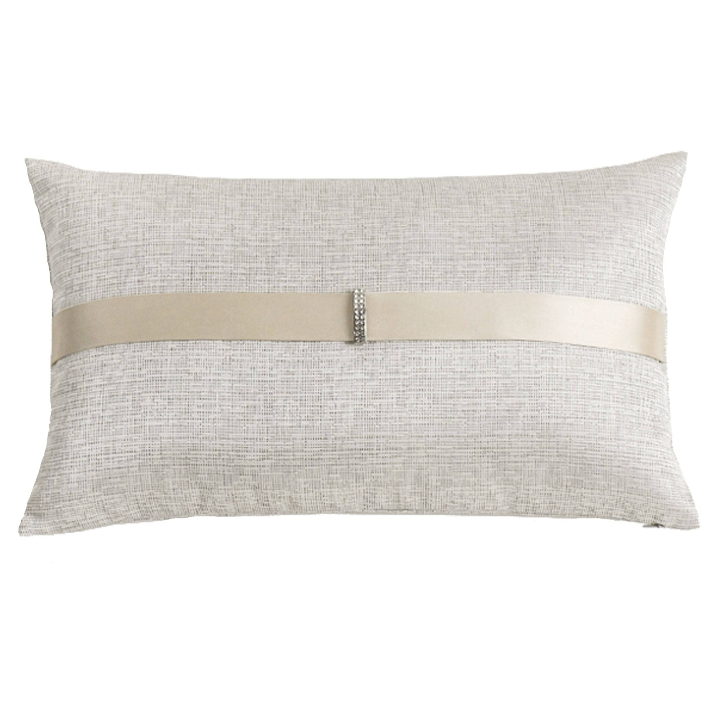 30X55 Cm Diamond Buckle Jacquard Pillow Ecc-025 -  Cushions - ebarza Furniture UAE | Shop Modern Furniture in Abu Dhabi & Dubai - مفروشات ايبازرا في الامارات | تسوق اثاث عصري وديكورات مميزة في دبي وابوظبي