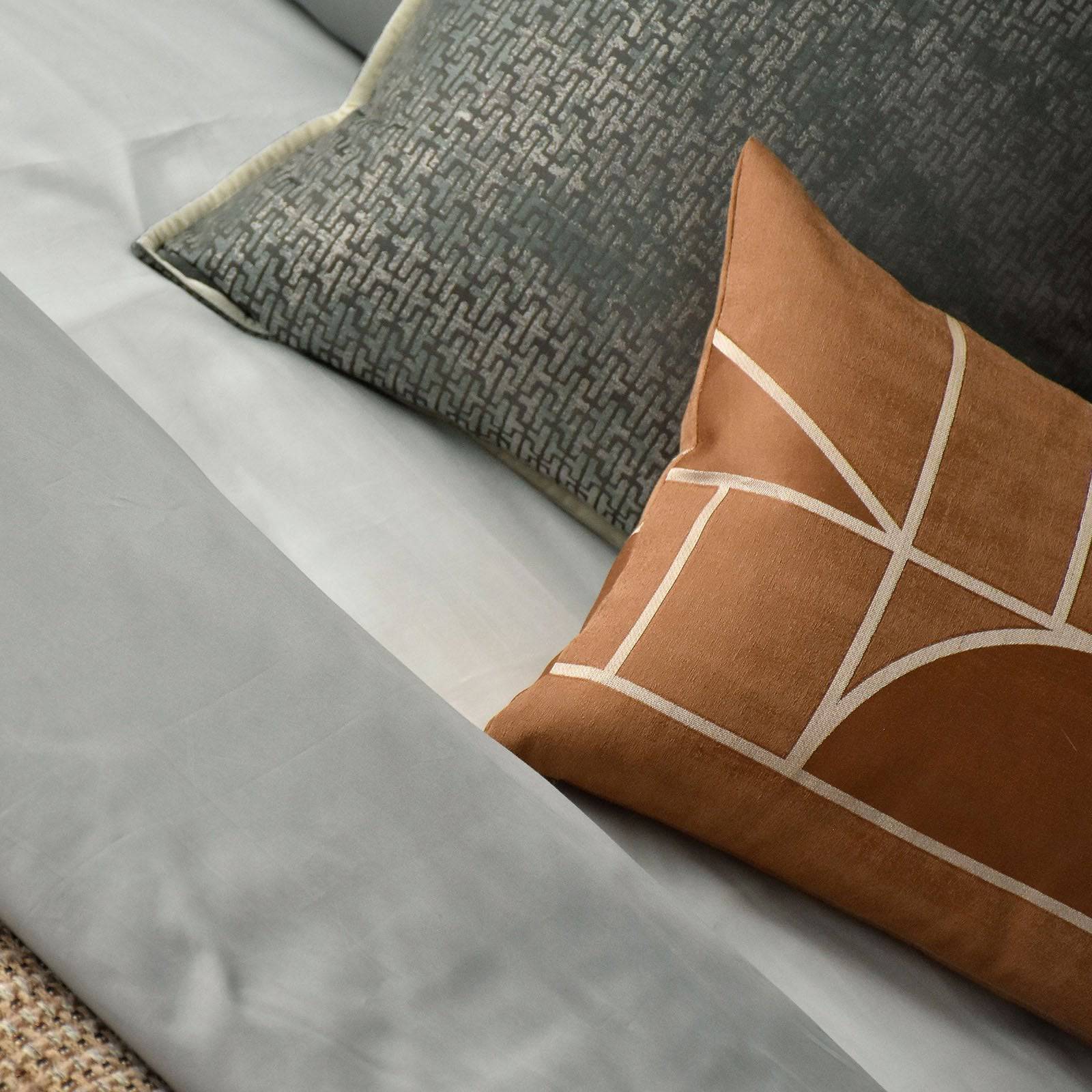Pre-order 35 days delivery - 30X55 Cm Mondrian Jacquard Cushion Cover Ecc-009 -  Cushions - ebarza Furniture UAE | Shop Modern Furniture in Abu Dhabi & Dubai - مفروشات ايبازرا في الامارات | تسوق اثاث عصري وديكورات مميزة في دبي وابوظبي