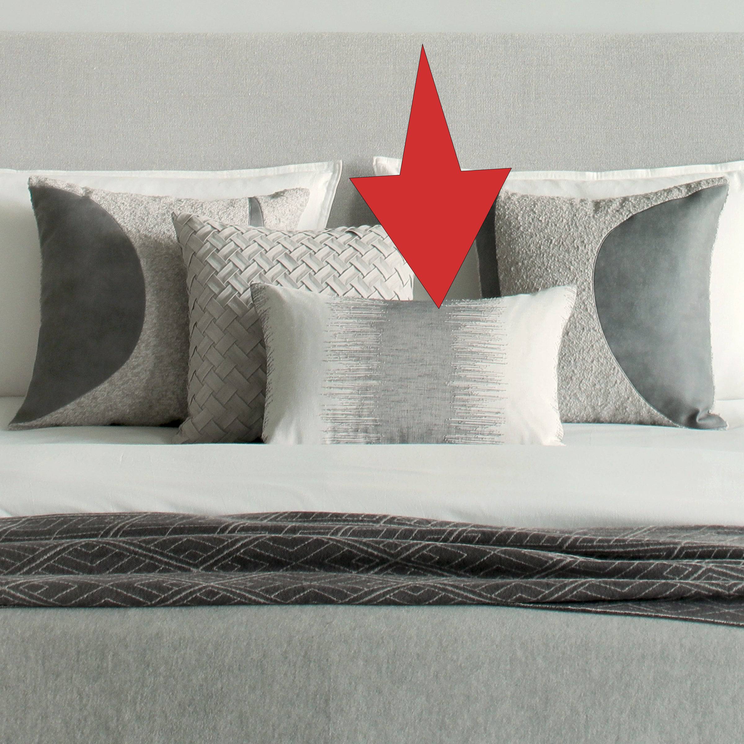 30X55 Cm Ranya Jacquard Yarn Throw Cushion Ecc042 -  Cushions - ebarza Furniture UAE | Shop Modern Furniture in Abu Dhabi & Dubai - مفروشات ايبازرا في الامارات | تسوق اثاث عصري وديكورات مميزة في دبي وابوظبي