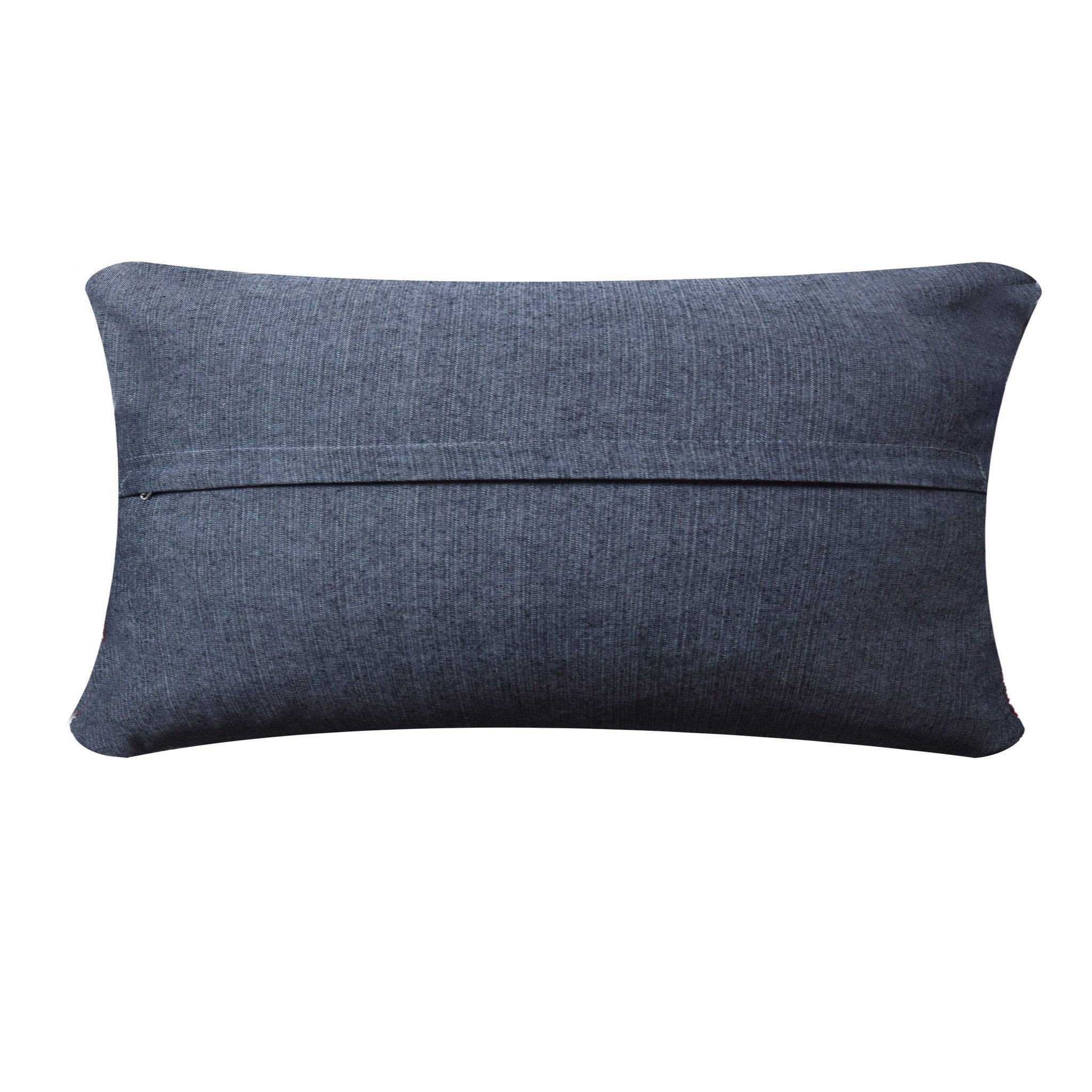 30X60 Cm Hali X-Bursa Handmade Over Dyed Cushion Cover  Pwc0013Ye -  Cushions - ebarza Furniture UAE | Shop Modern Furniture in Abu Dhabi & Dubai - مفروشات ايبازرا في الامارات | تسوق اثاث عصري وديكورات مميزة في دبي وابوظبي