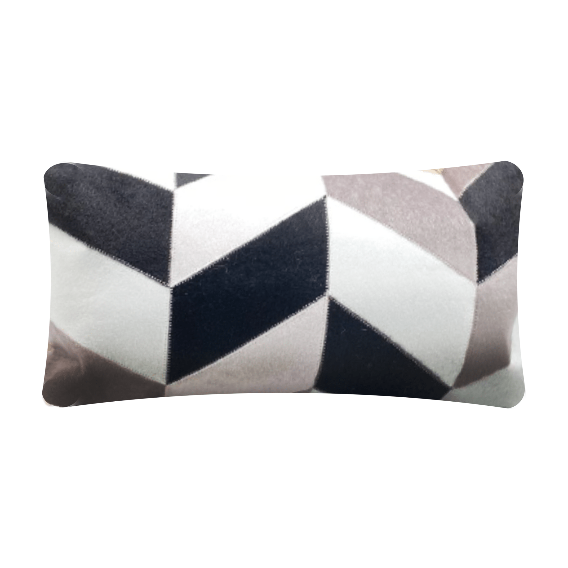 30X60 Cm Horsehair Cushion Cover 191006-001-2-Grey -  Cushions - ebarza Furniture UAE | Shop Modern Furniture in Abu Dhabi & Dubai - مفروشات ايبازرا في الامارات | تسوق اثاث عصري وديكورات مميزة في دبي وابوظبي