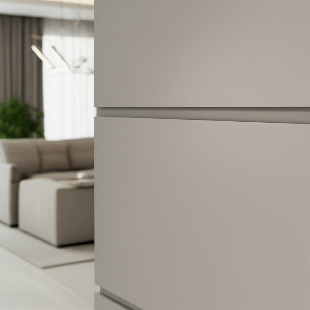 320H-ALUMINUM PROFILE- ADJUSTABLE U-PROFILE  COLOUR: Dark Beige-H077Y -  wall-panels-profiles - ebarza Furniture UAE | Shop Modern Furniture in Abu Dhabi & Dubai - مفروشات ايبازرا في الامارات | تسوق اثاث عصري وديكورات مميزة في دبي وابوظبي