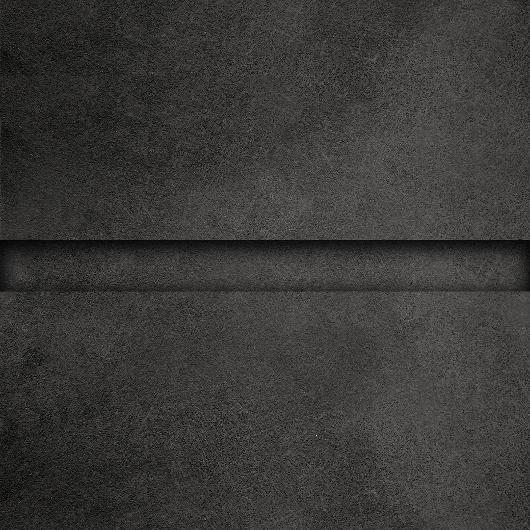 320H-ALUMINUM PROFILE- ADJUSTABLE U-PROFILE  COLOUR: Obsidian Black-H196H