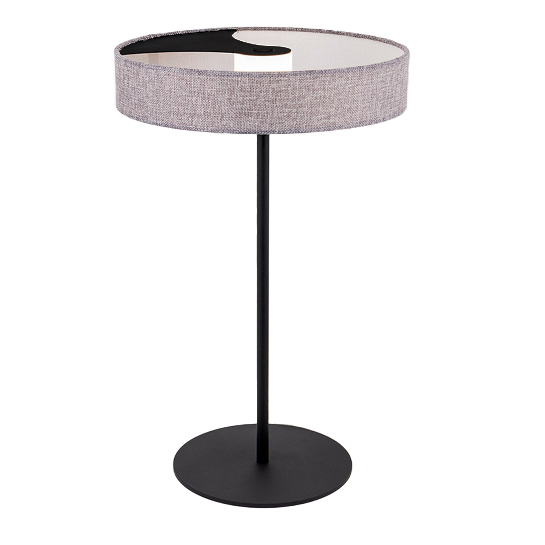 Crescent LED 45x30 Aluminum Fabric Table lamp Crescent-TL-02FL -  Desk\table Lamps - ebarza Furniture UAE | Shop Modern Furniture in Abu Dhabi & Dubai - مفروشات ايبازرا في الامارات | تسوق اثاث عصري وديكورات مميزة في دبي وابوظبي