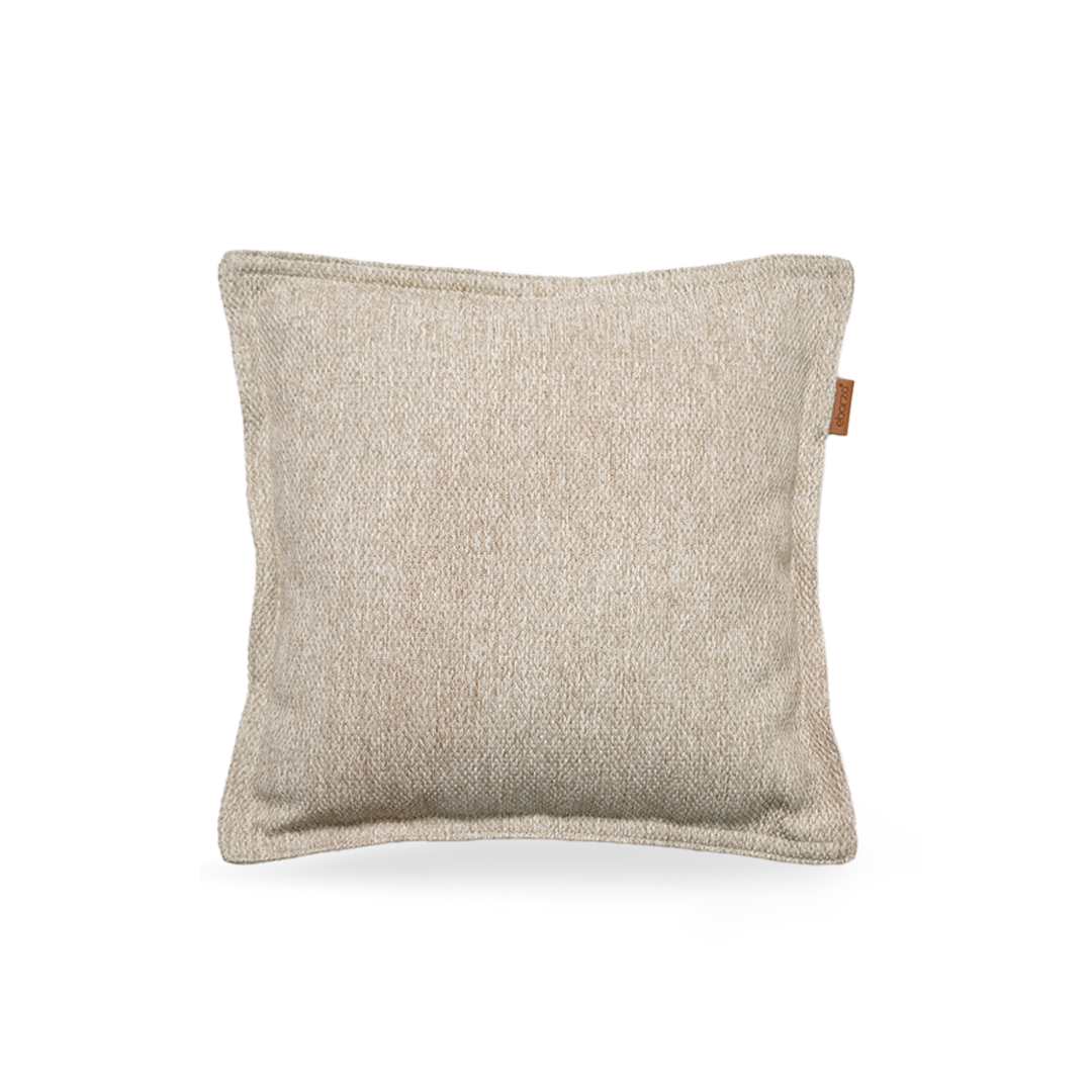 45*45 PILLOW With Zipper - Laconcha140-Beige -  Cushions - ebarza Furniture UAE | Shop Modern Furniture in Abu Dhabi & Dubai - مفروشات ايبازرا في الامارات | تسوق اثاث عصري وديكورات مميزة في دبي وابوظبي