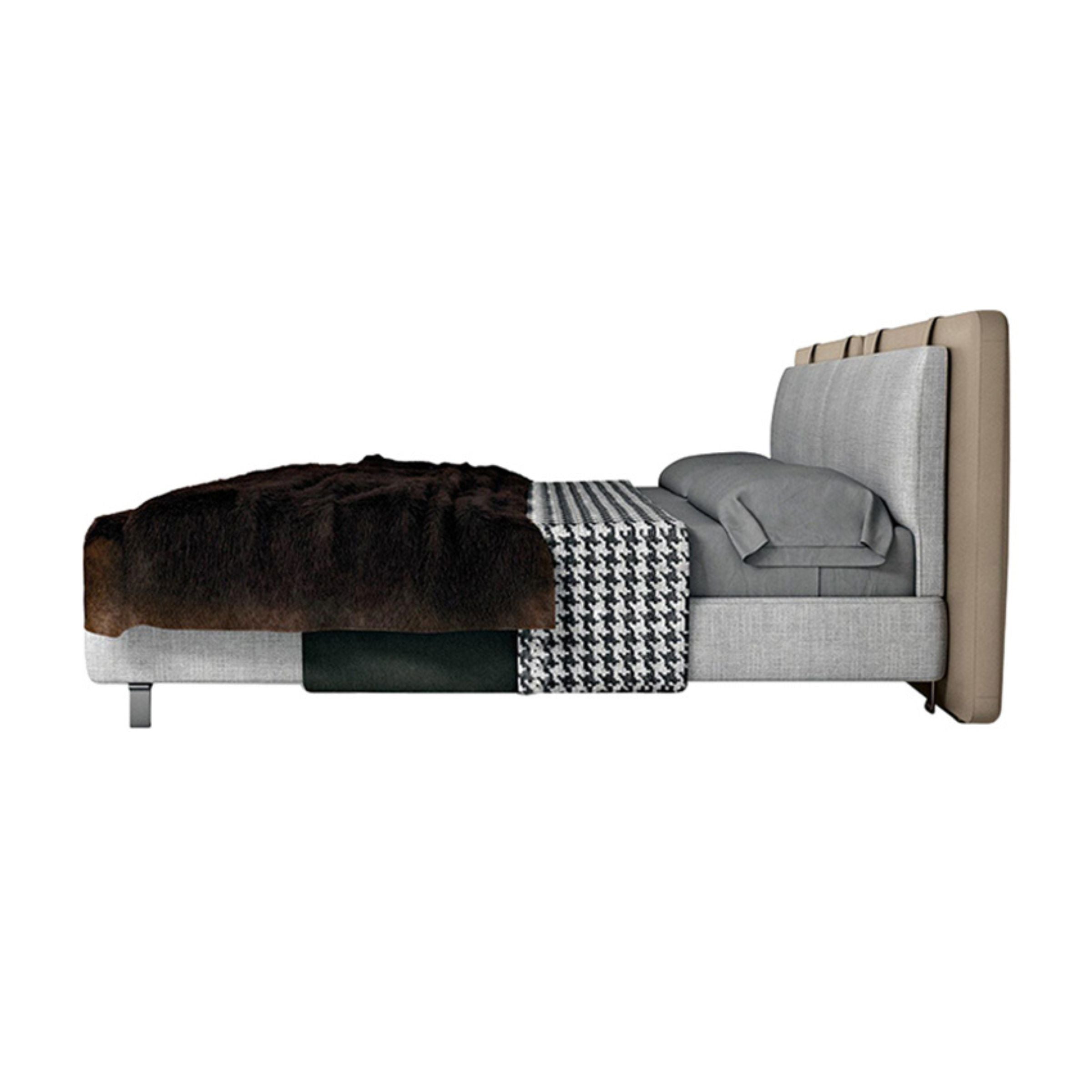 Palermo King Size Bed MLL-F01 -  Bedsteads - ebarza Furniture UAE | Shop Modern Furniture in Abu Dhabi & Dubai - مفروشات ايبازرا في الامارات | تسوق اثاث عصري وديكورات مميزة في دبي وابوظبي