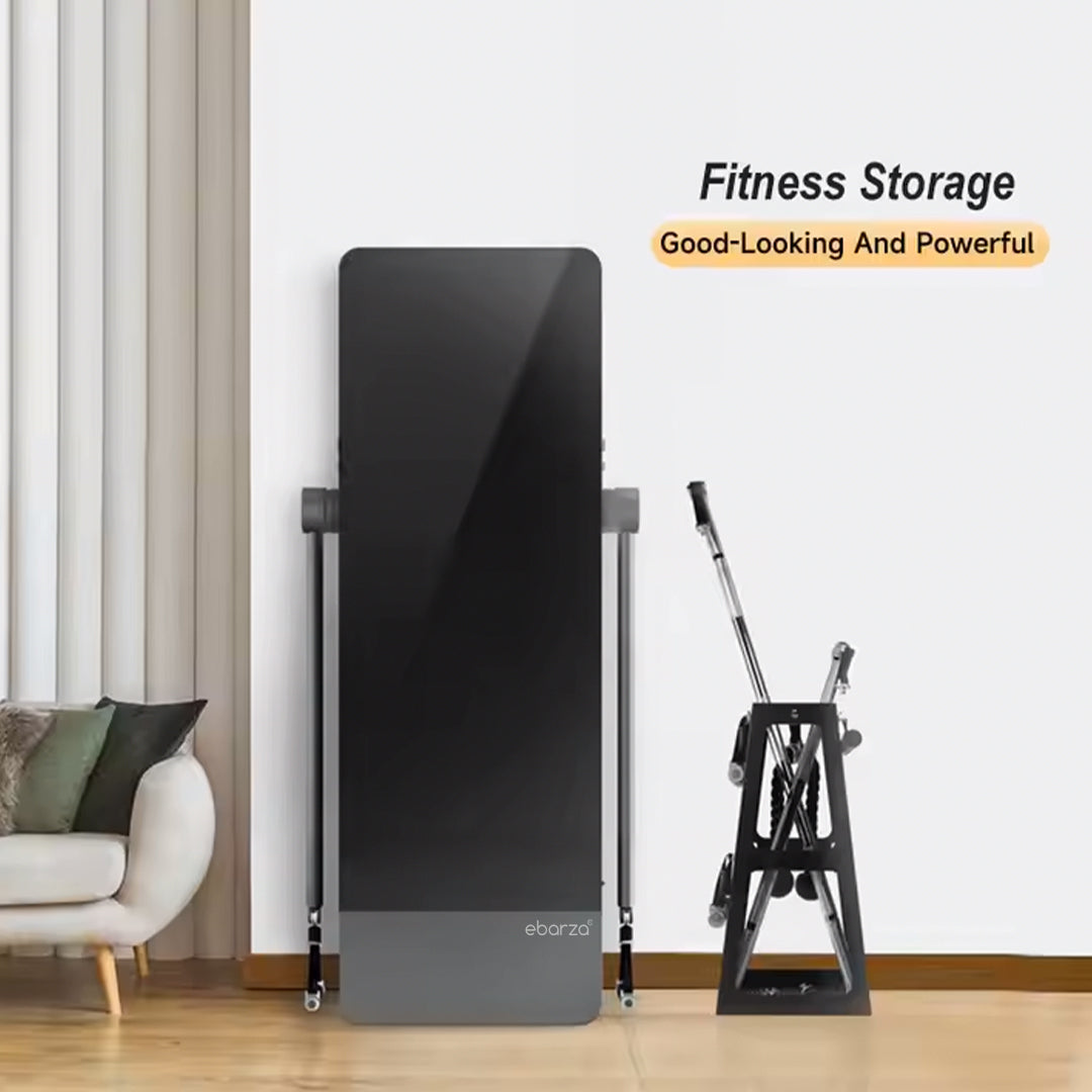 Smart Home Gym - Intelligent Training Mirror Platform -  Mirrors - ebarza Furniture UAE | Shop Modern Furniture in Abu Dhabi & Dubai - مفروشات ايبازرا في الامارات | تسوق اثاث عصري وديكورات مميزة في دبي وابوظبي