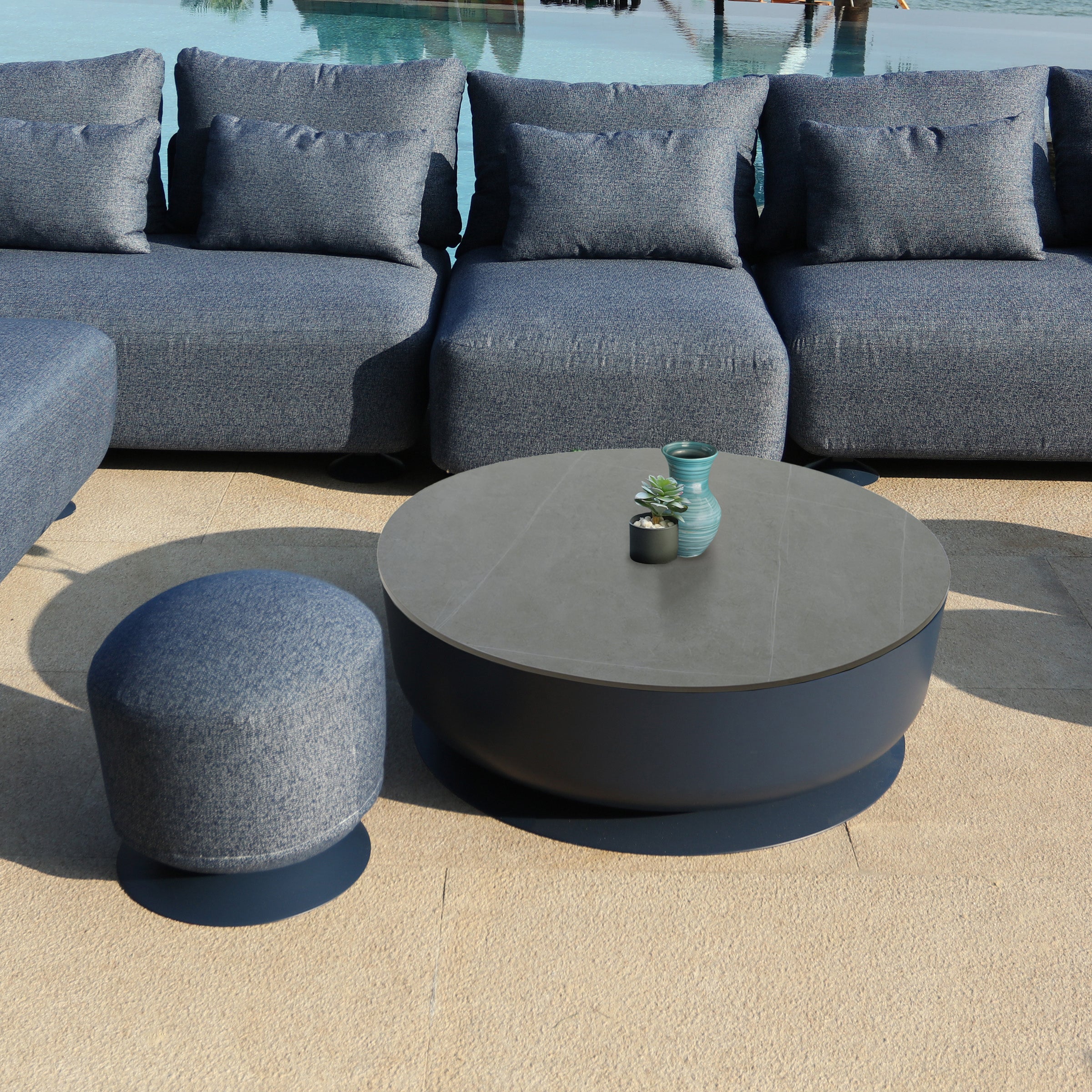 Penguin Outdoor Coffee Table MYX-CT00B -  Outdoor Tables - ebarza Furniture UAE | Shop Modern Furniture in Abu Dhabi & Dubai - مفروشات ايبازرا في الامارات | تسوق اثاث عصري وديكورات مميزة في دبي وابوظبي