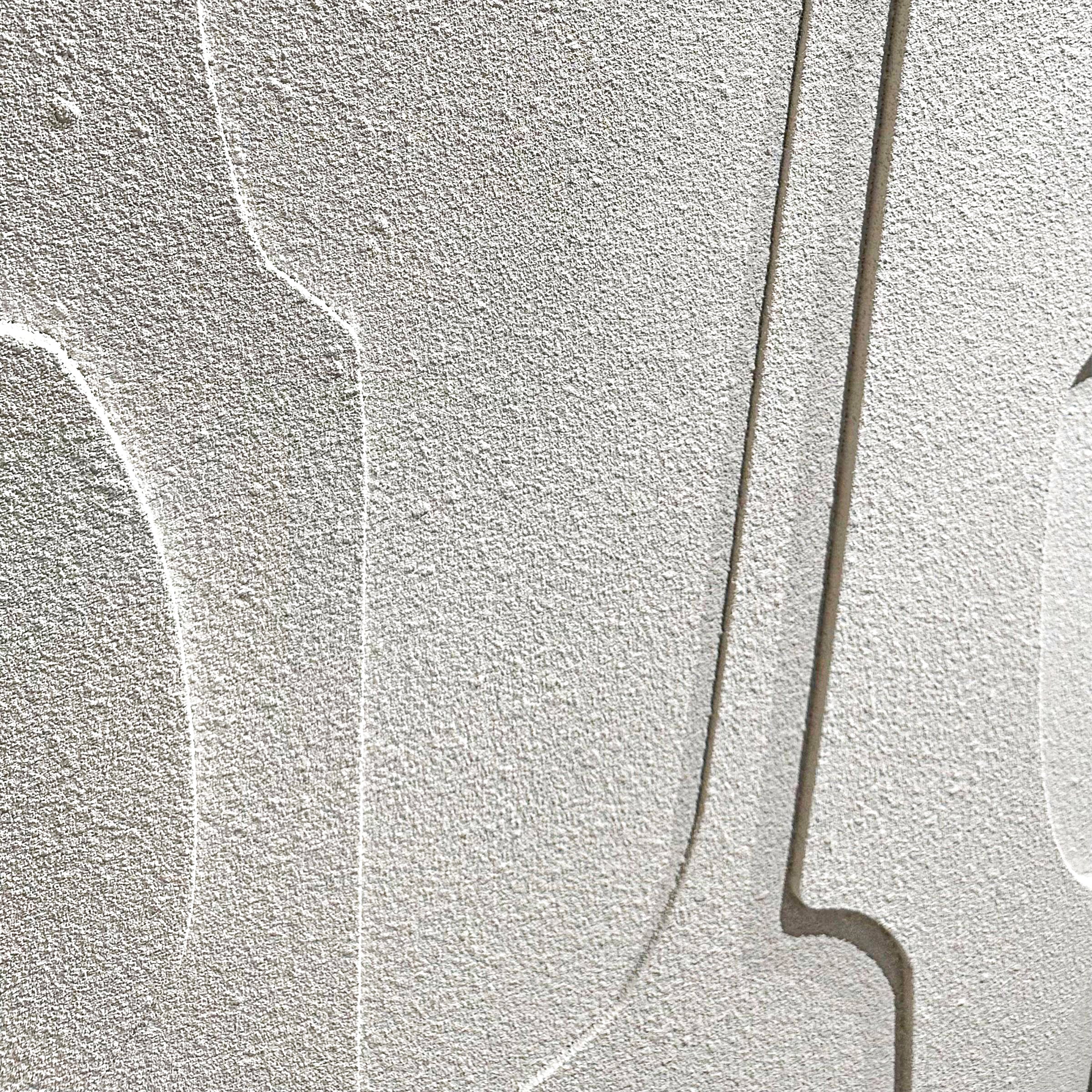 Levels Hand Painted Art Foam Carving Painting 80*160cm SOASAMPLE021 -  Paintings - ebarza Furniture UAE | Shop Modern Furniture in Abu Dhabi & Dubai - مفروشات ايبازرا في الامارات | تسوق اثاث عصري وديكورات مميزة في دبي وابوظبي