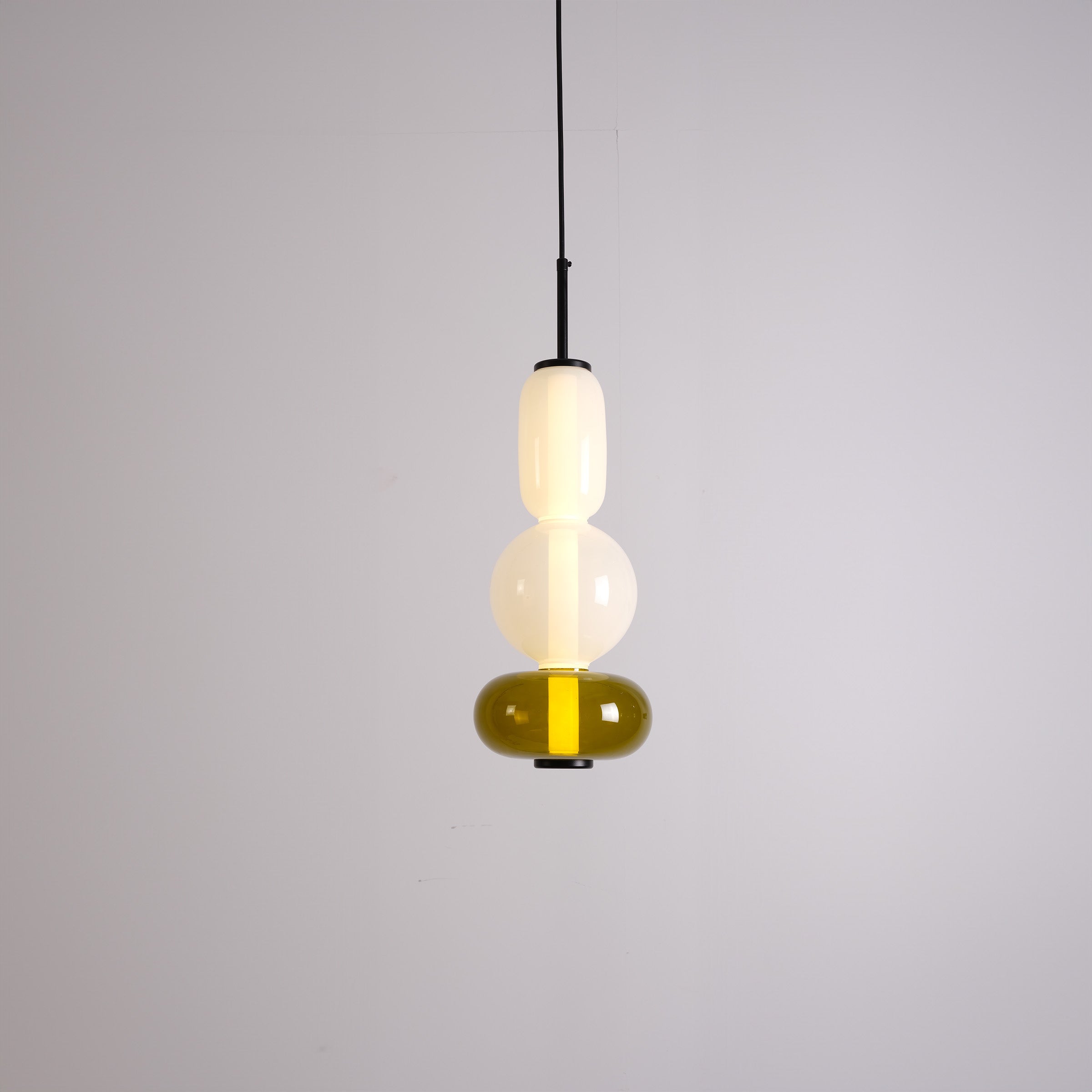 Stellar Strands Pendant Lamp 3-Glasses  CY-DD-1052-3G -  Pendant Lamps - ebarza Furniture UAE | Shop Modern Furniture in Abu Dhabi & Dubai - مفروشات ايبازرا في الامارات | تسوق اثاث عصري وديكورات مميزة في دبي وابوظبي