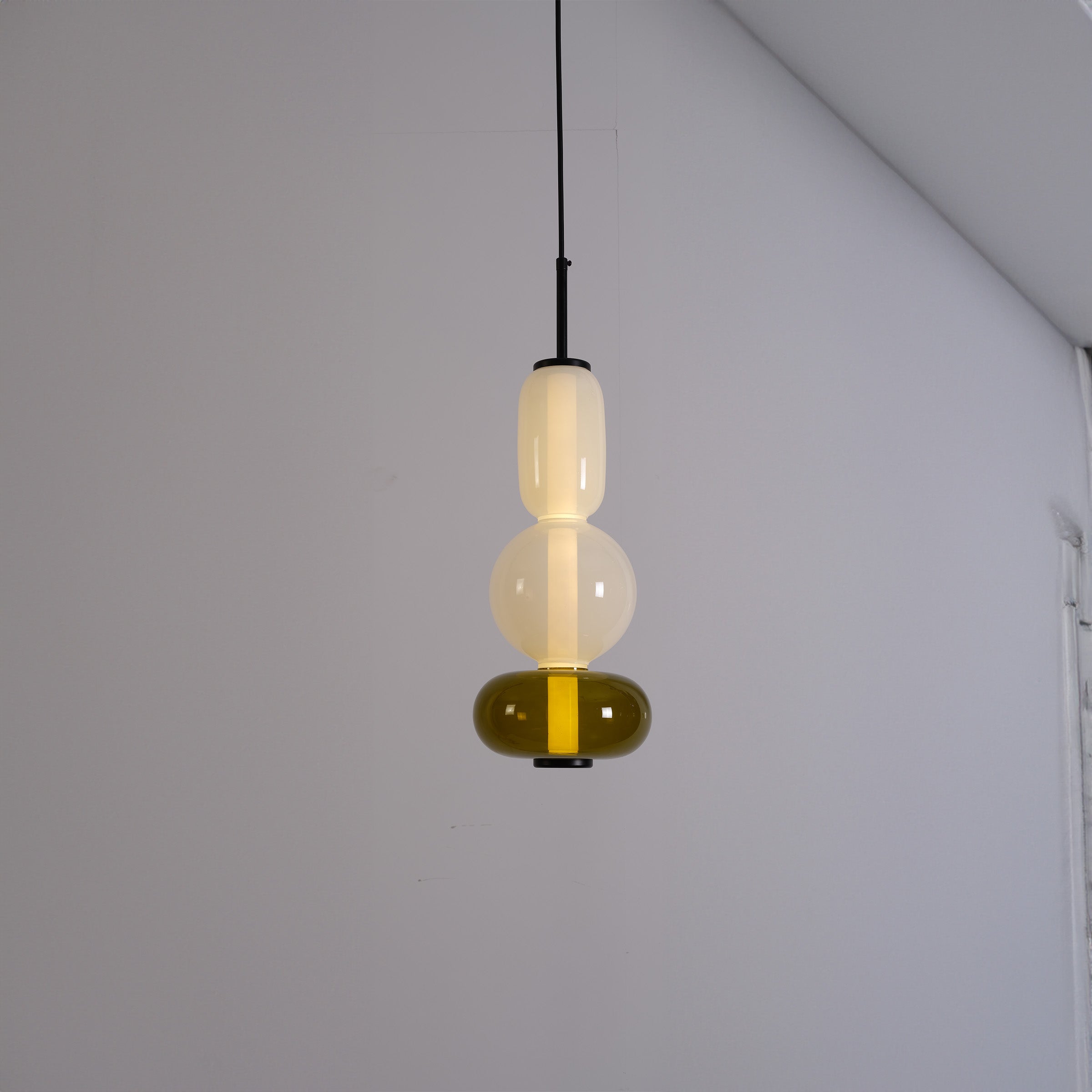 Stellar Strands Pendant Lamp 3-Glasses  CY-DD-1052-3G -  Pendant Lamps - ebarza Furniture UAE | Shop Modern Furniture in Abu Dhabi & Dubai - مفروشات ايبازرا في الامارات | تسوق اثاث عصري وديكورات مميزة في دبي وابوظبي