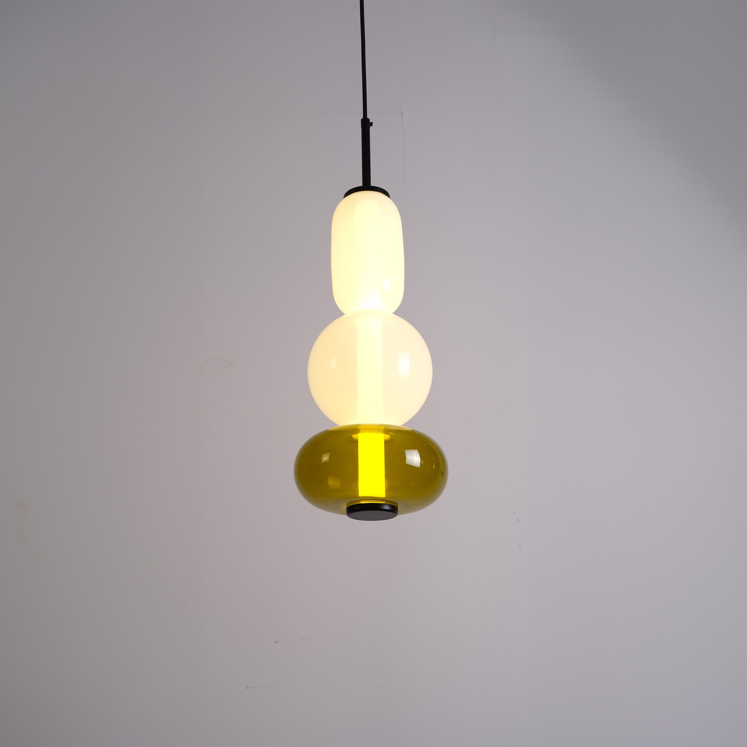 Stellar Strands Pendant Lamp 3-Glasses  CY-DD-1052-3G -  Pendant Lamps - ebarza Furniture UAE | Shop Modern Furniture in Abu Dhabi & Dubai - مفروشات ايبازرا في الامارات | تسوق اثاث عصري وديكورات مميزة في دبي وابوظبي