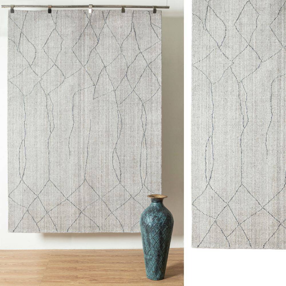 450X300 Cm Delton Handmade  Wool Rug Delton Dtn-11-Grande -  Rugs - ebarza Furniture UAE | Shop Modern Furniture in Abu Dhabi & Dubai - مفروشات ايبازرا في الامارات | تسوق اثاث عصري وديكورات مميزة في دبي وابوظبي