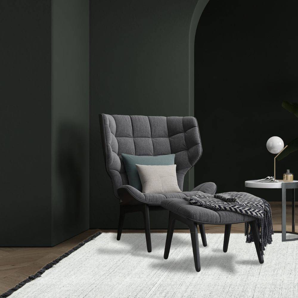 450X300 Cm Hand Woven Ivory Black Wool Rug Jhd-7007 Ivory Black-Grande -  Rugs - ebarza Furniture UAE | Shop Modern Furniture in Abu Dhabi & Dubai - مفروشات ايبازرا في الامارات | تسوق اثاث عصري وديكورات مميزة في دبي وابوظبي