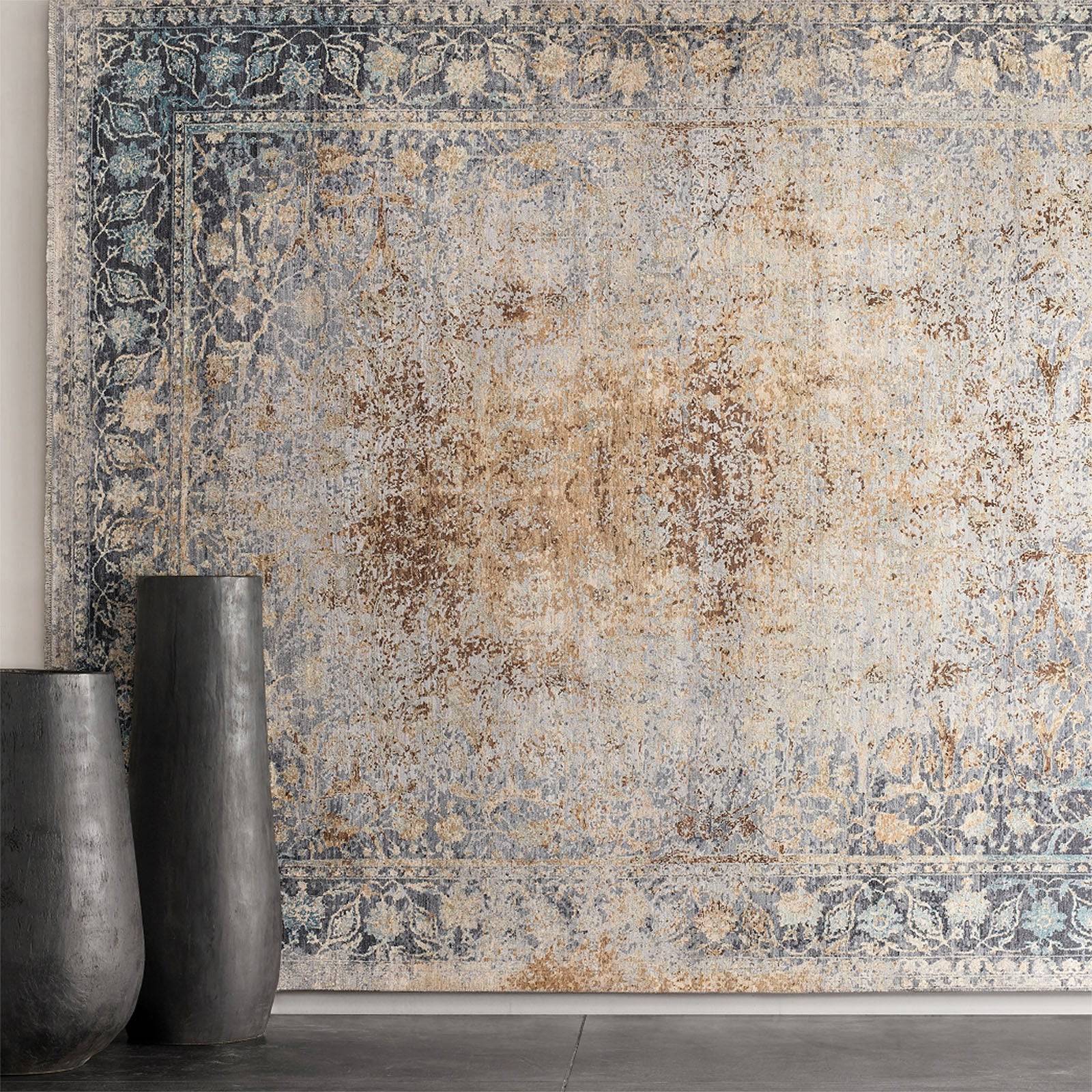 450X300 Cm Handmade Rug Melenia-Mx-153-Xgrand -  Rugs - ebarza Furniture UAE | Shop Modern Furniture in Abu Dhabi & Dubai - مفروشات ايبازرا في الامارات | تسوق اثاث عصري وديكورات مميزة في دبي وابوظبي