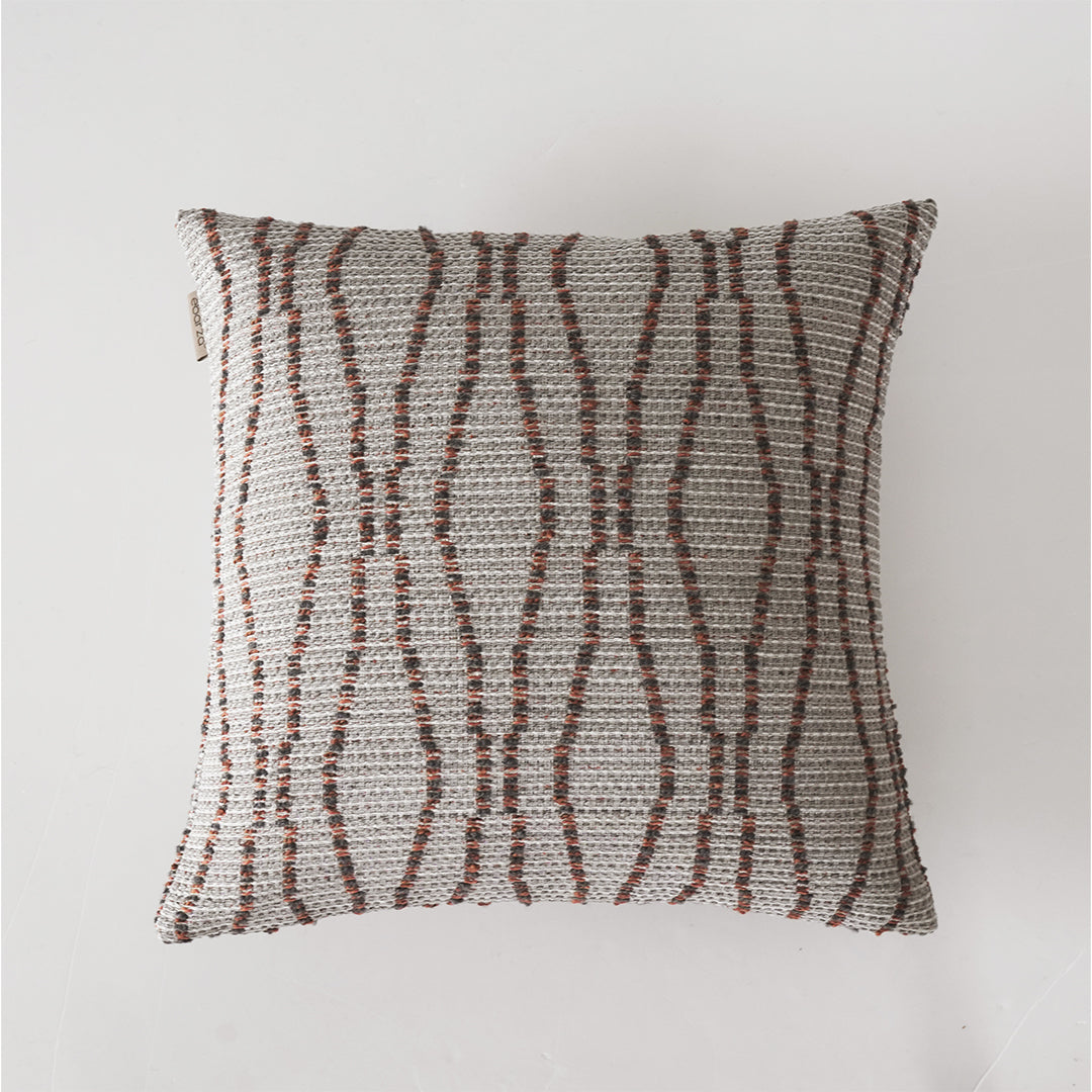 45*45cm SKJI Kala Jacquard Cushion ECC151 -  Cushions - ebarza Furniture UAE | Shop Modern Furniture in Abu Dhabi & Dubai - مفروشات ايبازرا في الامارات | تسوق اثاث عصري وديكورات مميزة في دبي وابوظبي