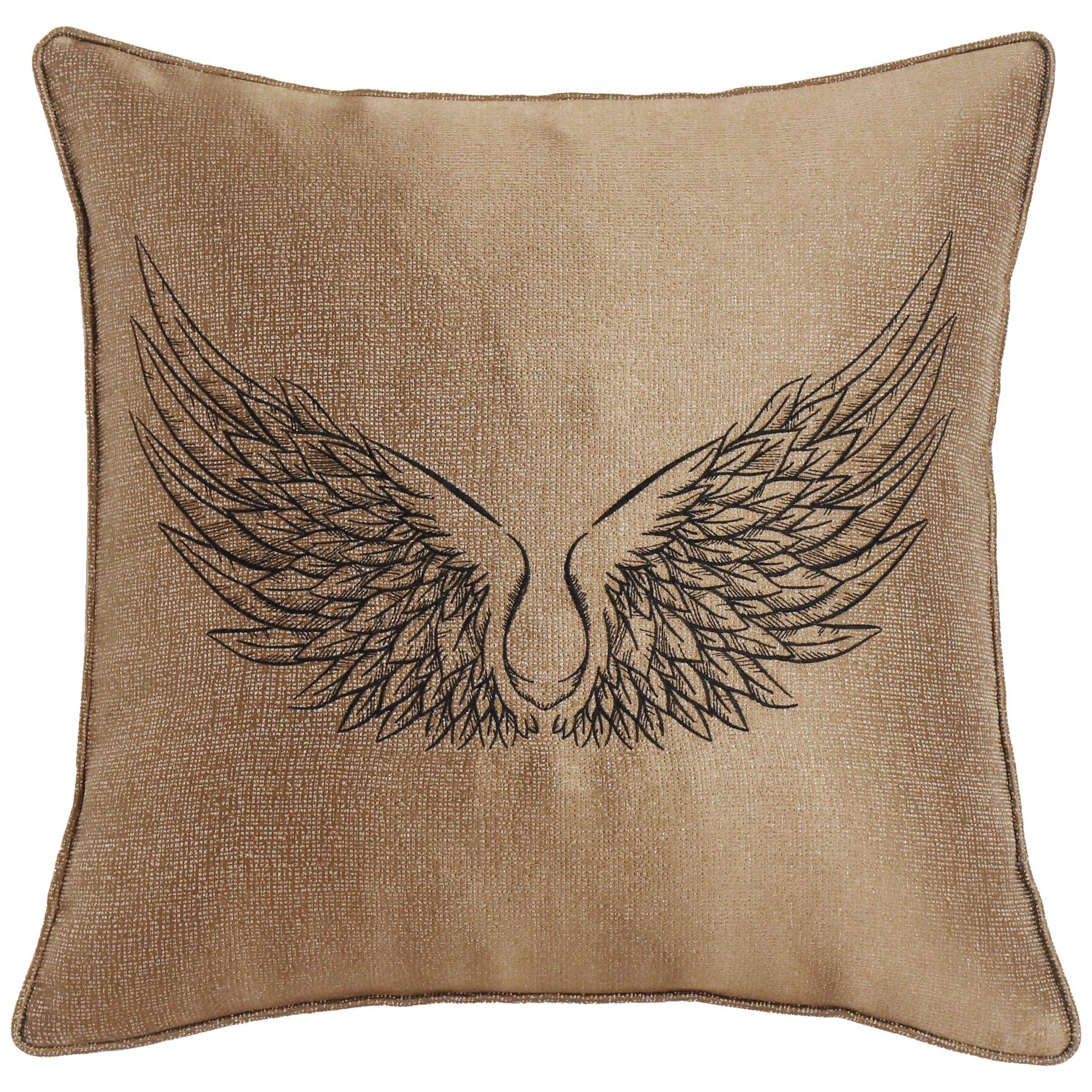 45X45 Cm Adele Embroidered Cushion Ecc-015 -  Cushions - ebarza Furniture UAE | Shop Modern Furniture in Abu Dhabi & Dubai - مفروشات ايبازرا في الامارات | تسوق اثاث عصري وديكورات مميزة في دبي وابوظبي