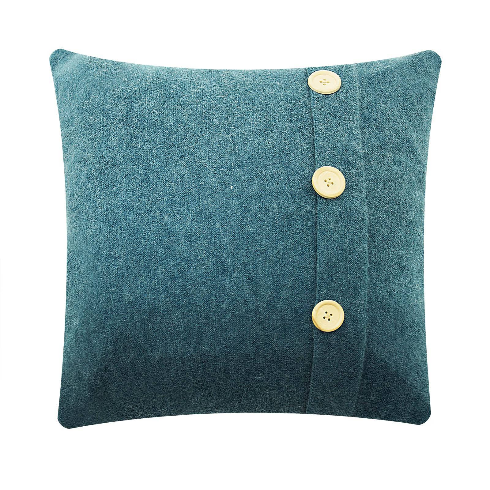 45X45 Cm Cushion Cover  1860-001-1-Blue -  Cushions - ebarza Furniture UAE | Shop Modern Furniture in Abu Dhabi & Dubai - مفروشات ايبازرا في الامارات | تسوق اثاث عصري وديكورات مميزة في دبي وابوظبي