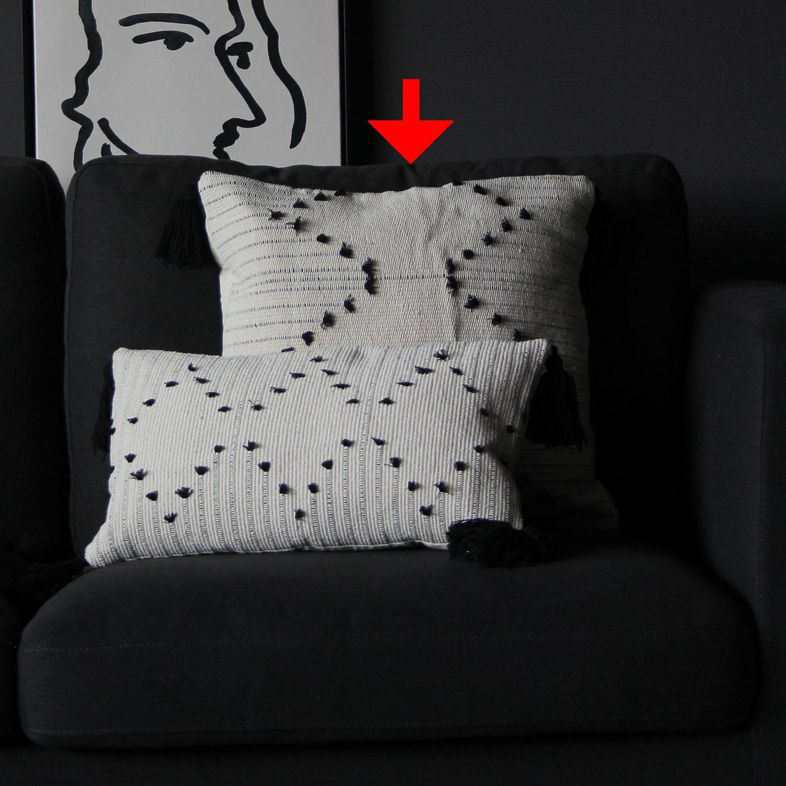 45X45 Cm Cushion Cover 190402-050 -  Cushions - ebarza Furniture UAE | Shop Modern Furniture in Abu Dhabi & Dubai - مفروشات ايبازرا في الامارات | تسوق اثاث عصري وديكورات مميزة في دبي وابوظبي
